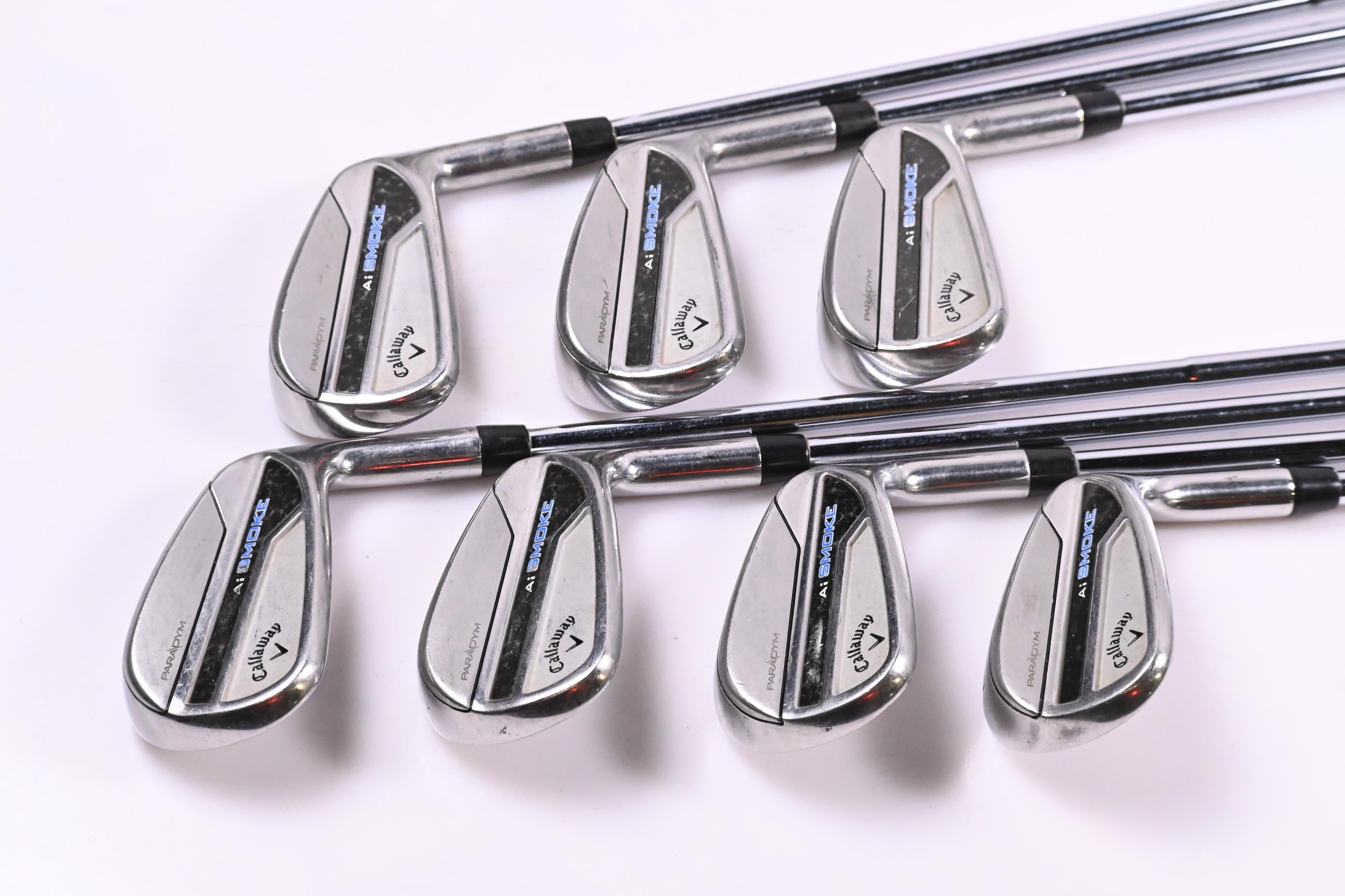 Callaway Paradym Ai Smoke Irons / 5-PW+GW / Regular Flex Dynamic Gold Mid 115