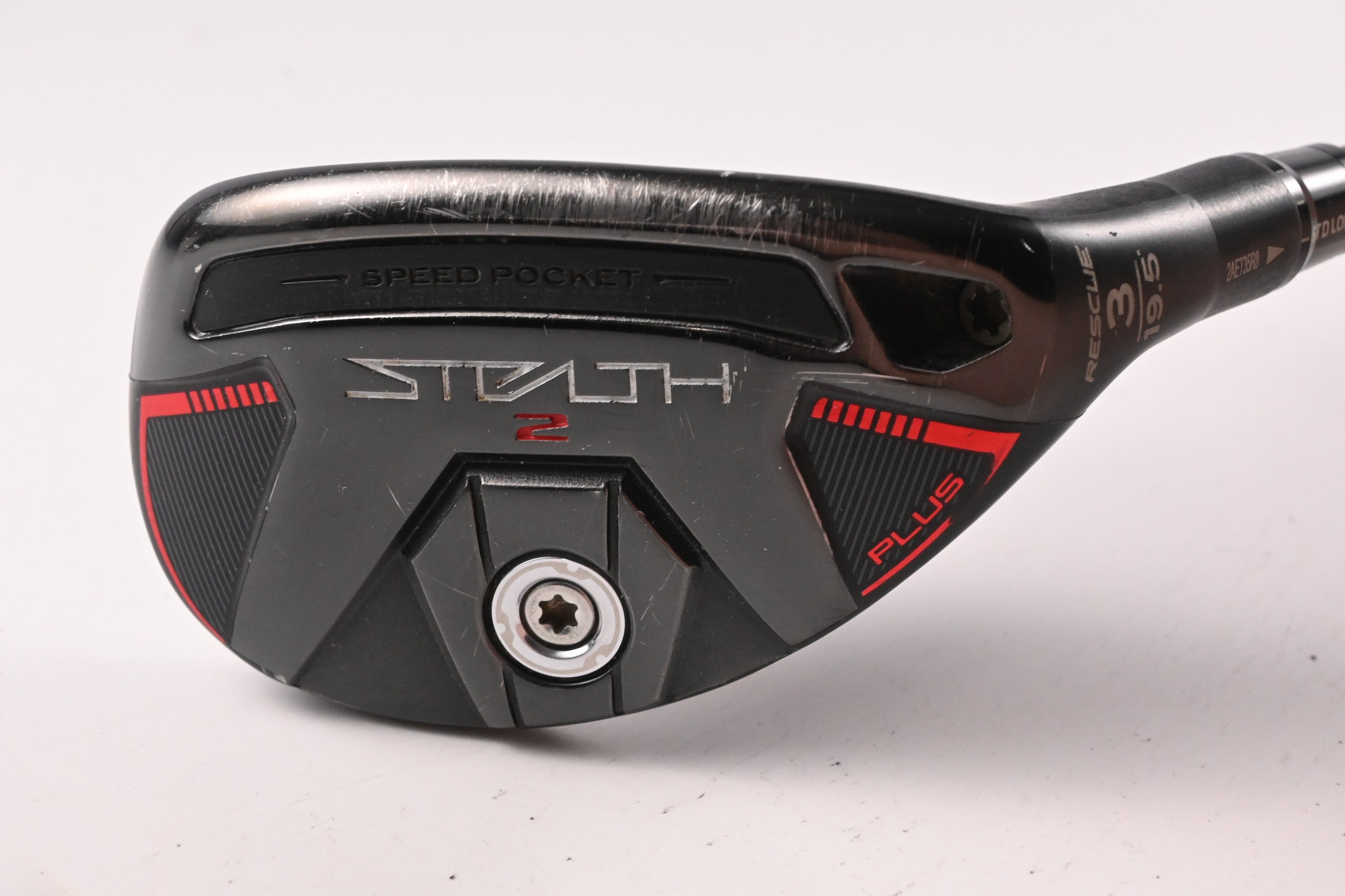 Taylormade Stealth 2 Plus #3 Hybrid / 19.5 Degree / Stiff Flex KBS Hybrid 80