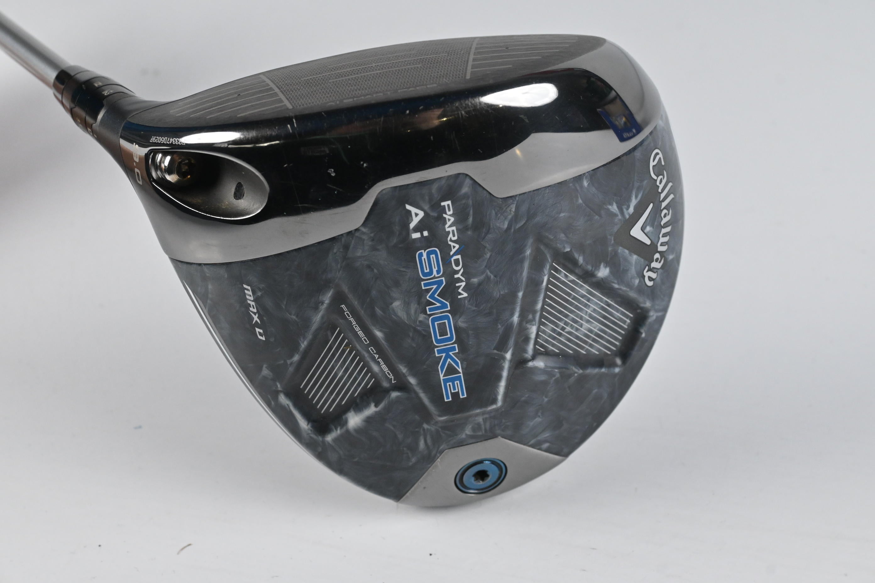 Left Hand Callaway Paradym Ai Smoke Max D Driver / 9 Degree / Senior Flex Aldila