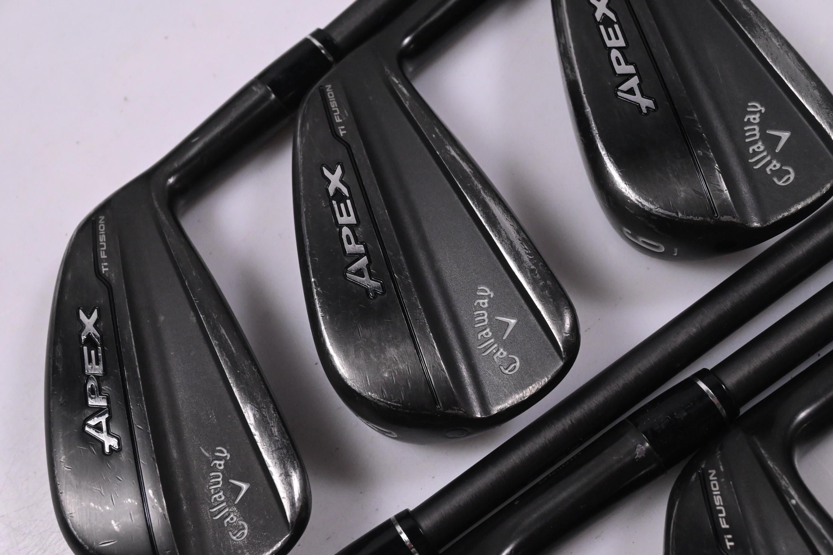 Callaway Apex Ti Fusion Irons / 4-PW / Stiff Flex SteelFiber i95 Shafts