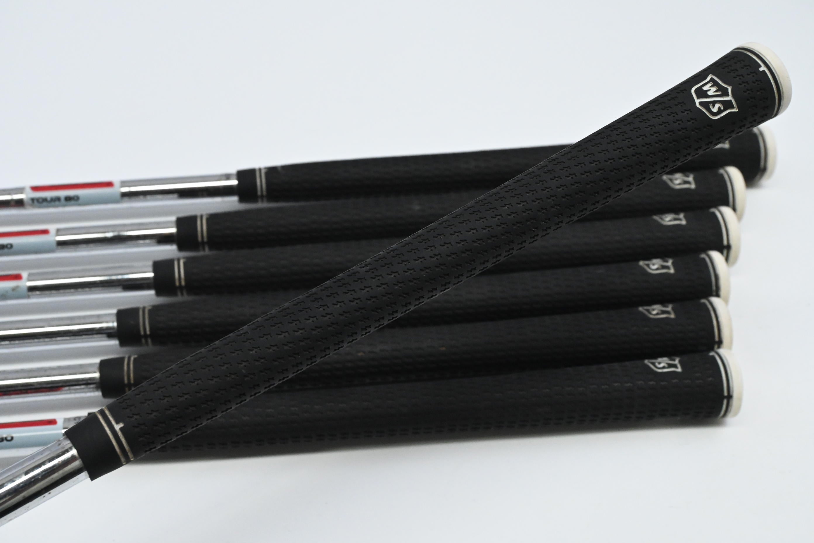 Left Hand Wilson Launch Pad Irons / 5-PW+SW / Regular Flex KBS Tour 80 Shafts