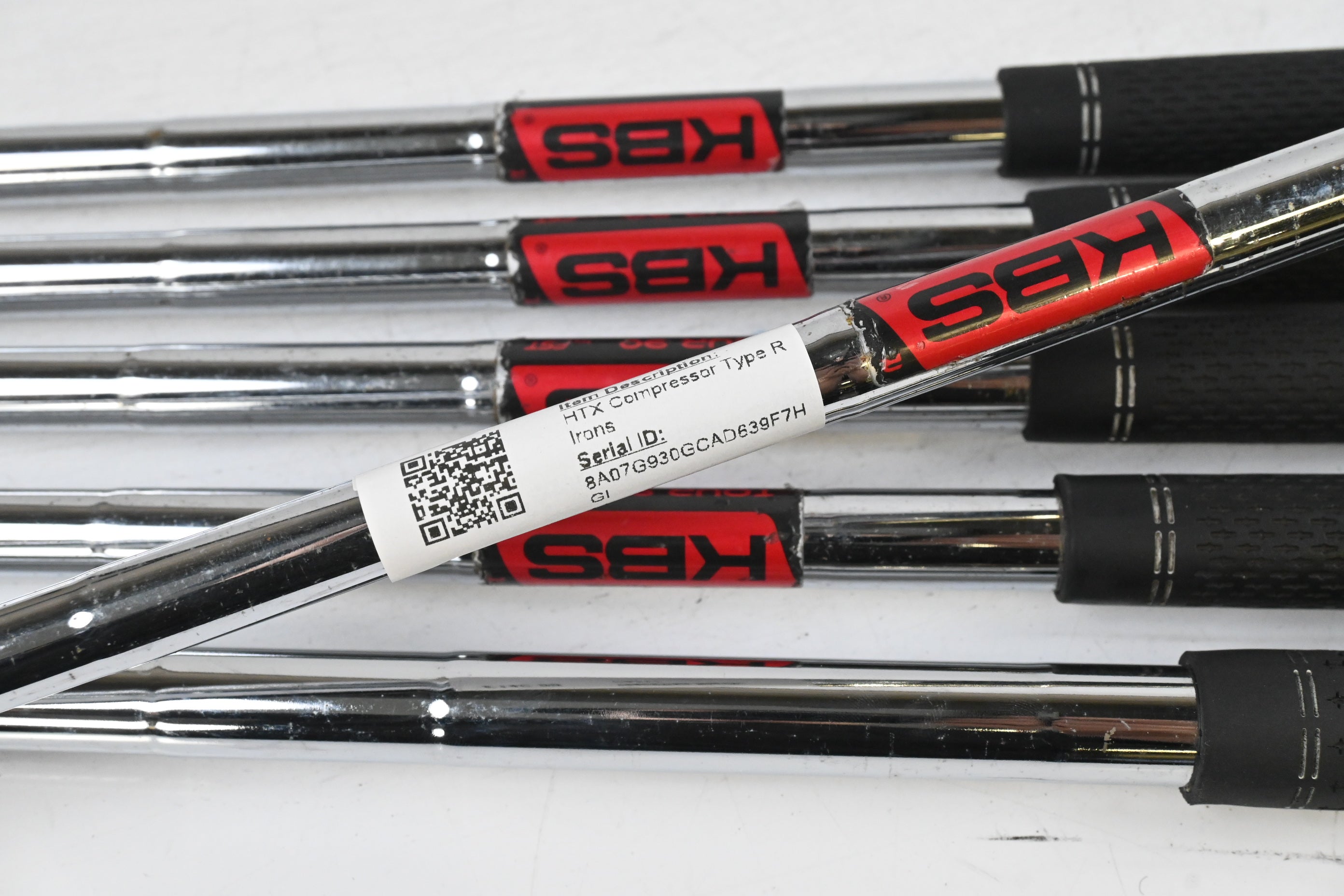 Benross HTX Compressor Type R Irons / 4-9i / Regular Flex KBS Tour 90 Shafts