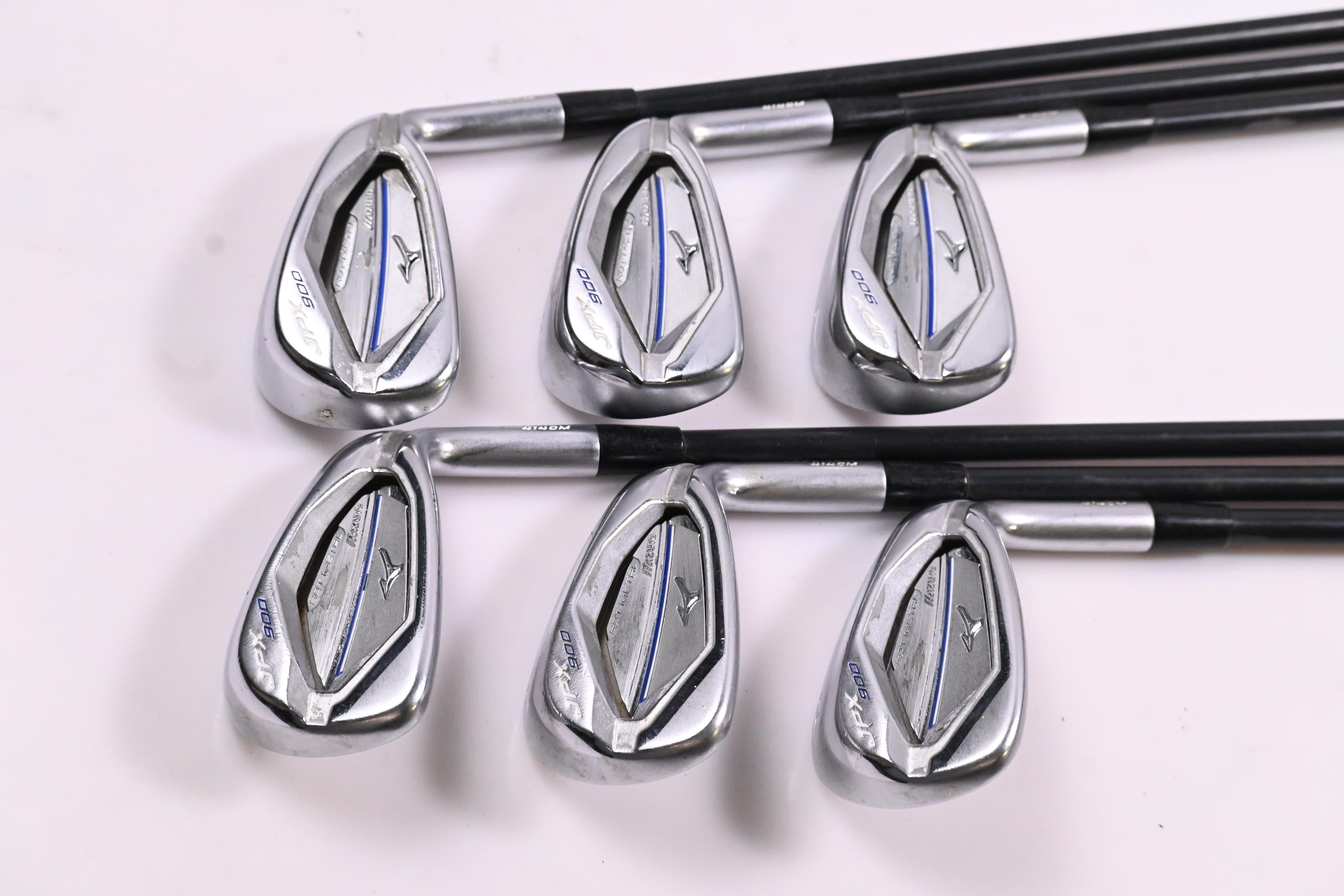 Mizuno JPX 900 Hot Metal Irons / 5-PW / Regular Flex Project X LZ 70 Shafts