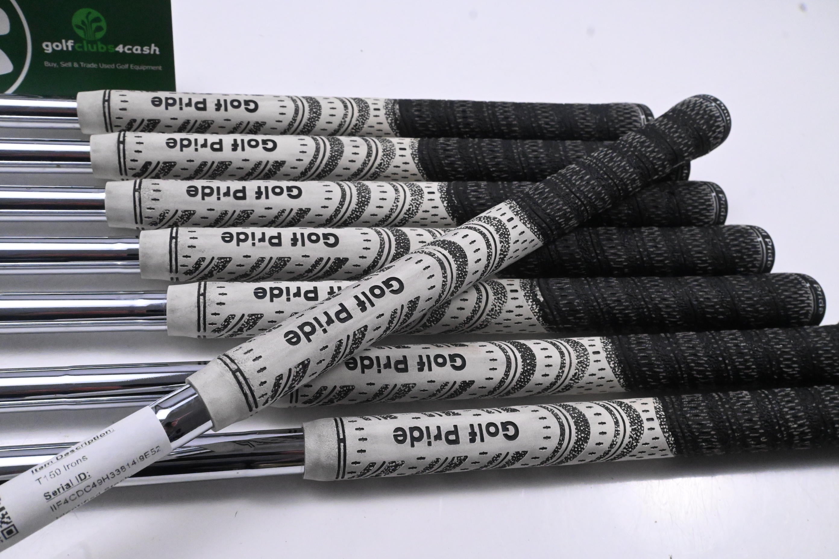 Titleist T150 Irons / 4-PW+48° / Stiff Flex AMT Tour White S300 Shafts