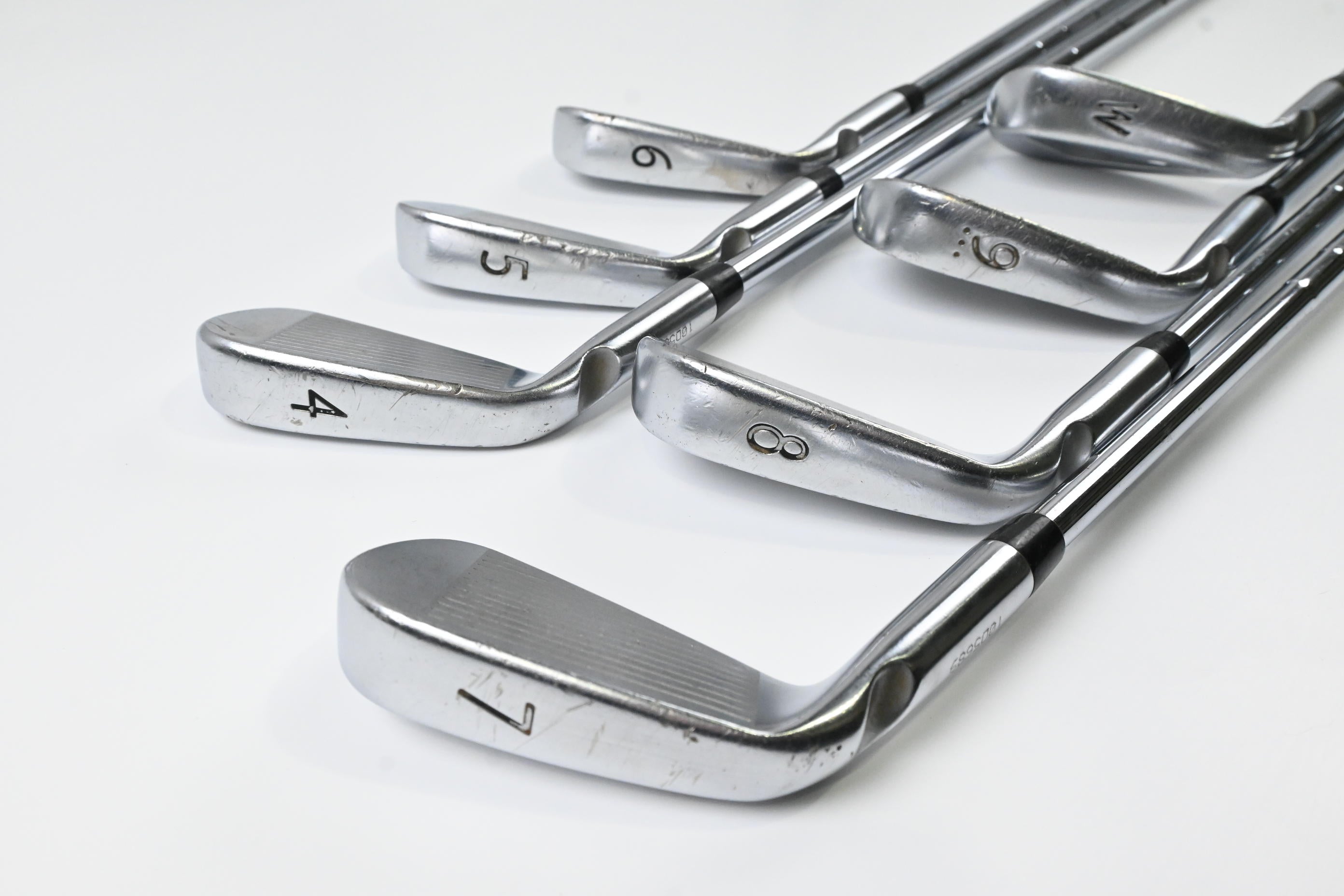 Ping S55 Irons / 4-PW / Black Dot / Stiff Flex Ping CFS Shafts