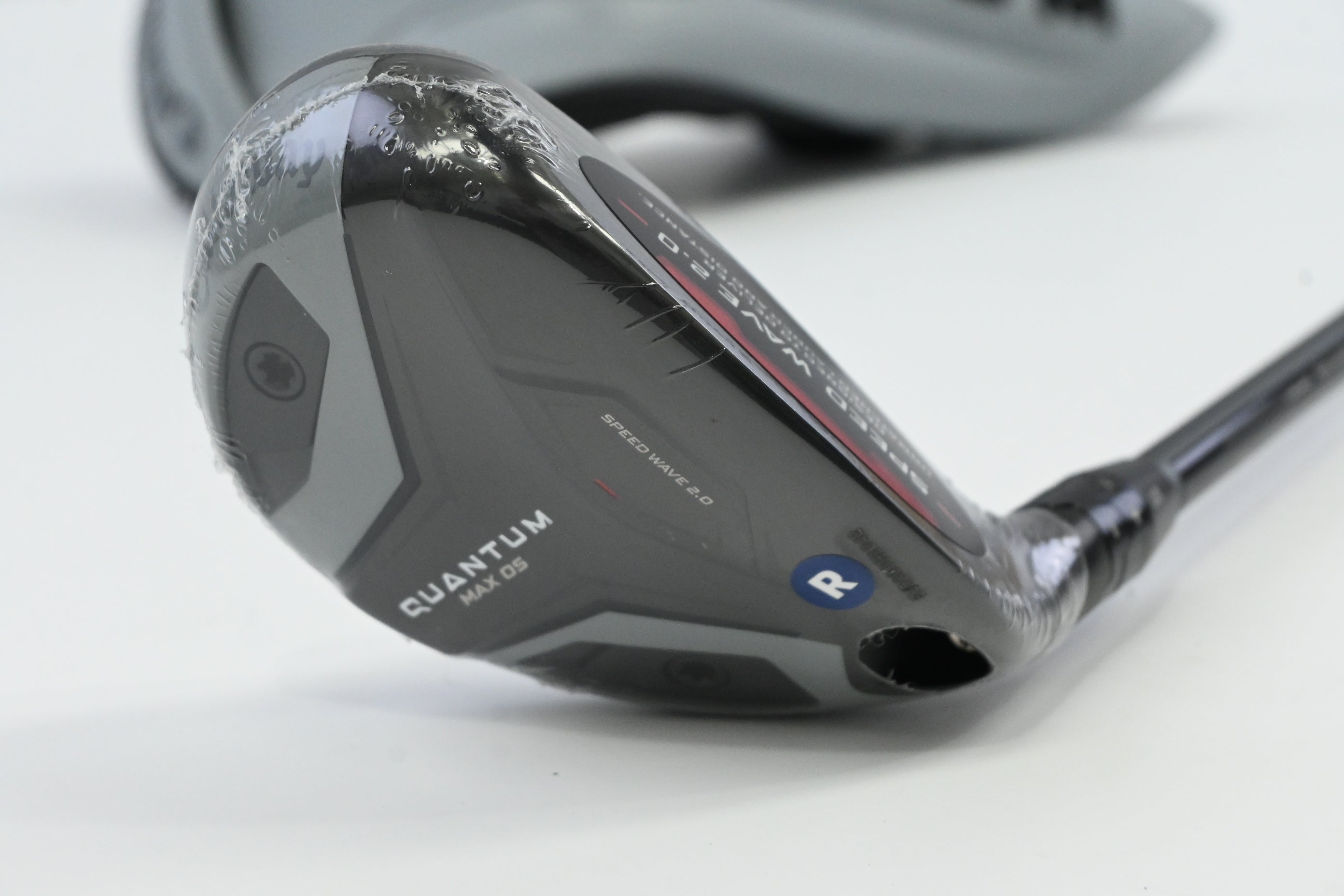 Callaway Quantum Max OS #5 Hybrid / 23 Degree / Regular Flex Denali Frost Silver