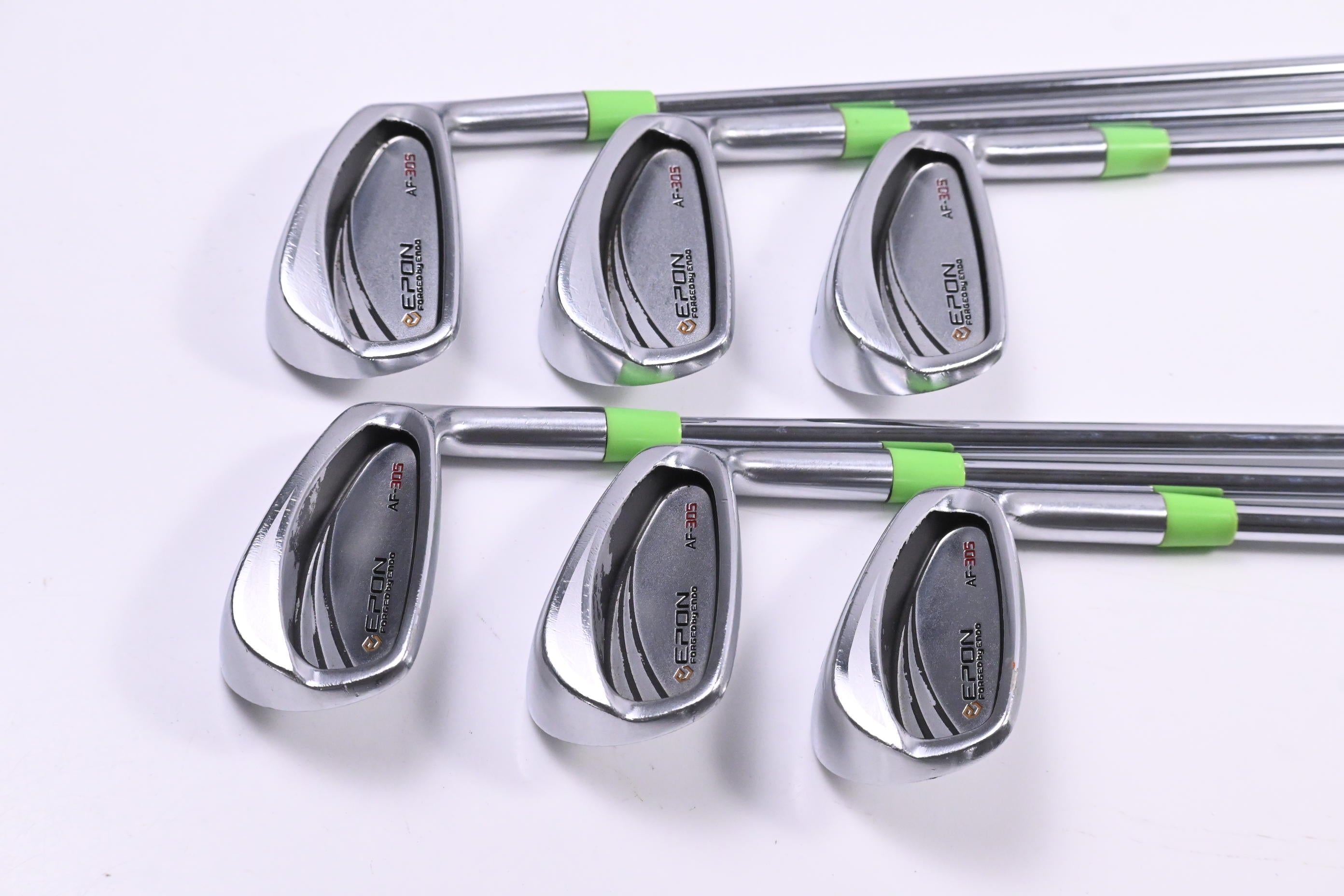 Epon AF-305 Irons / 5-PW / Regular Flex AMT Red R300 Shafts