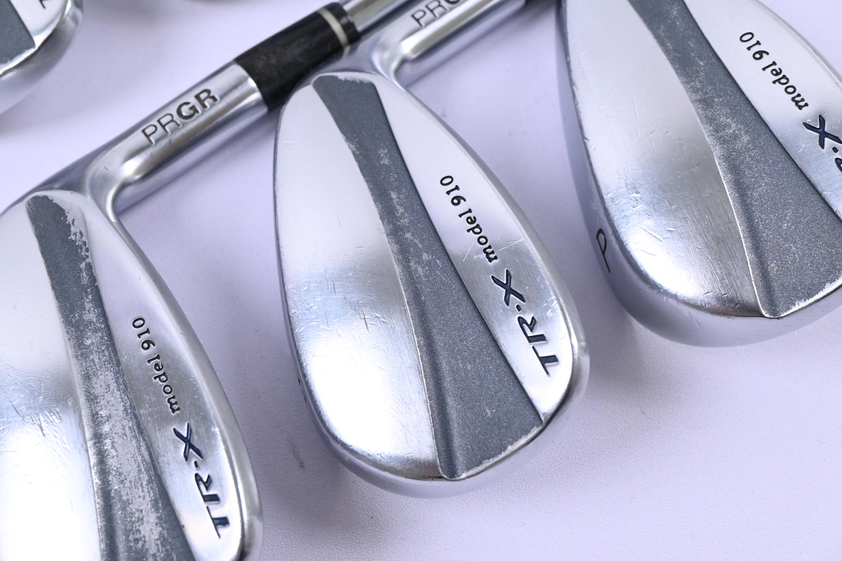 PRGR TR-X Model 910 Irons / 5-PW / Stiff Flex TX-R Shafts