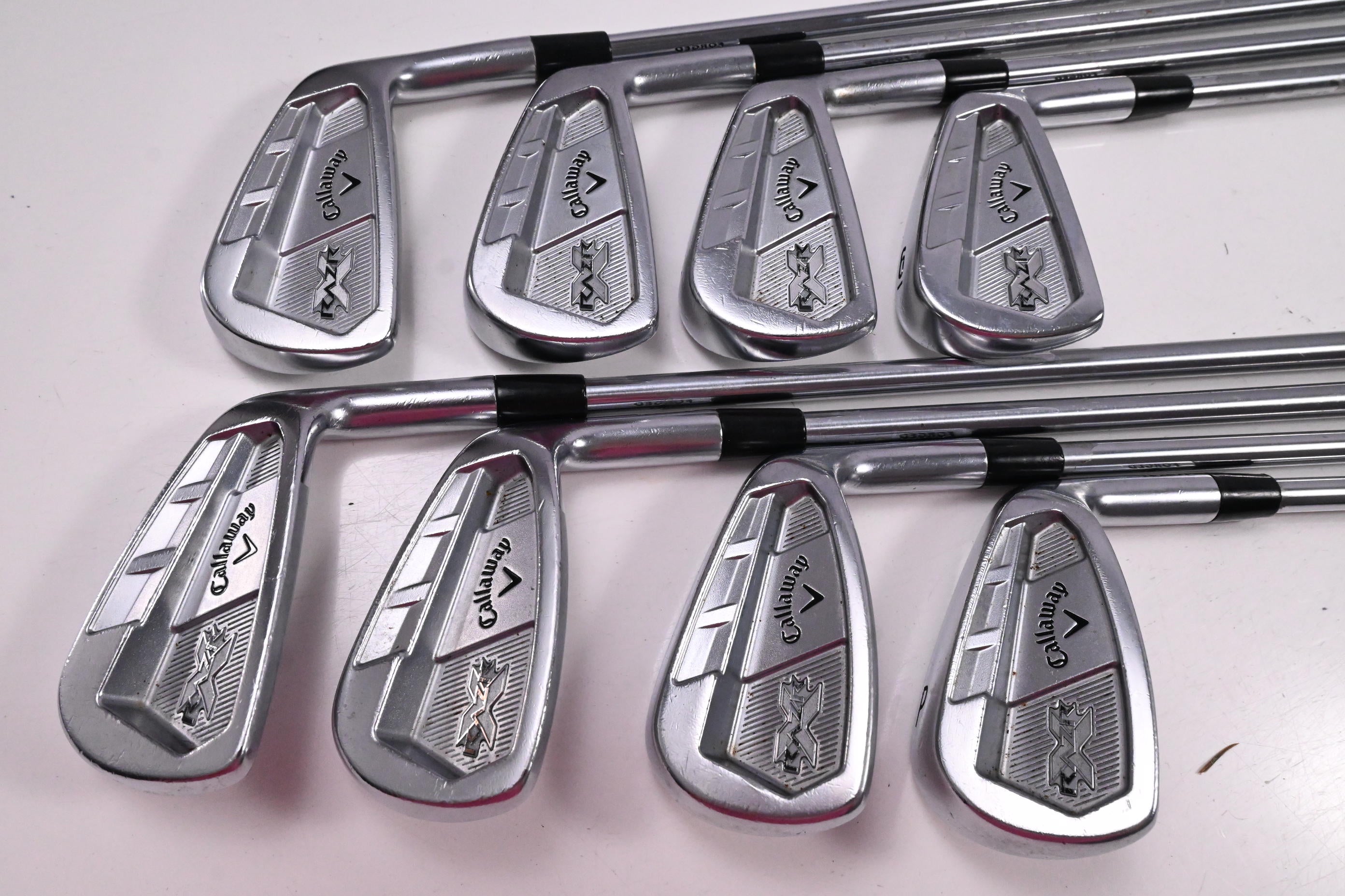 Callaway RAZR X Forged Irons / 3-PW / Regular Flex Project X PXi Shafts