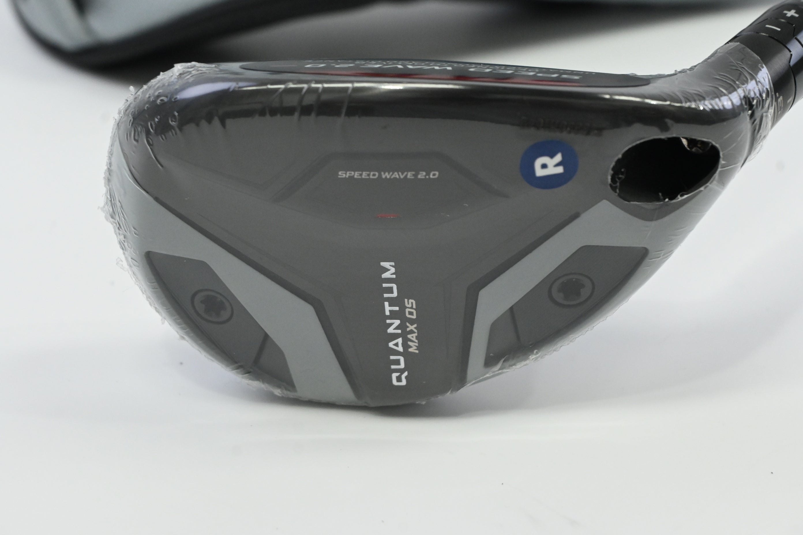 Callaway Quantum Max OS #5 Hybrid / 23 Degree / Regular Flex Denali Frost Silver
