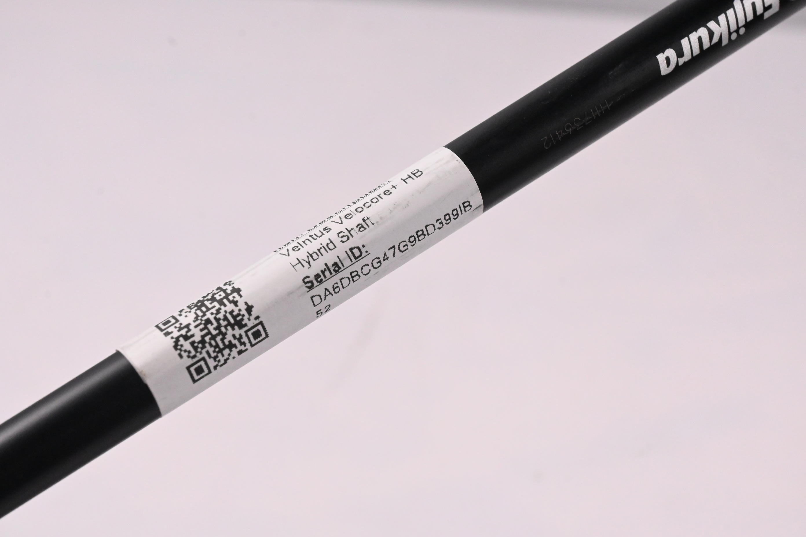 Fujikura Velntus Velocore+ Black 9 #6 Hybrid Shaft / X-Flex / Taylormade 2nd Gen