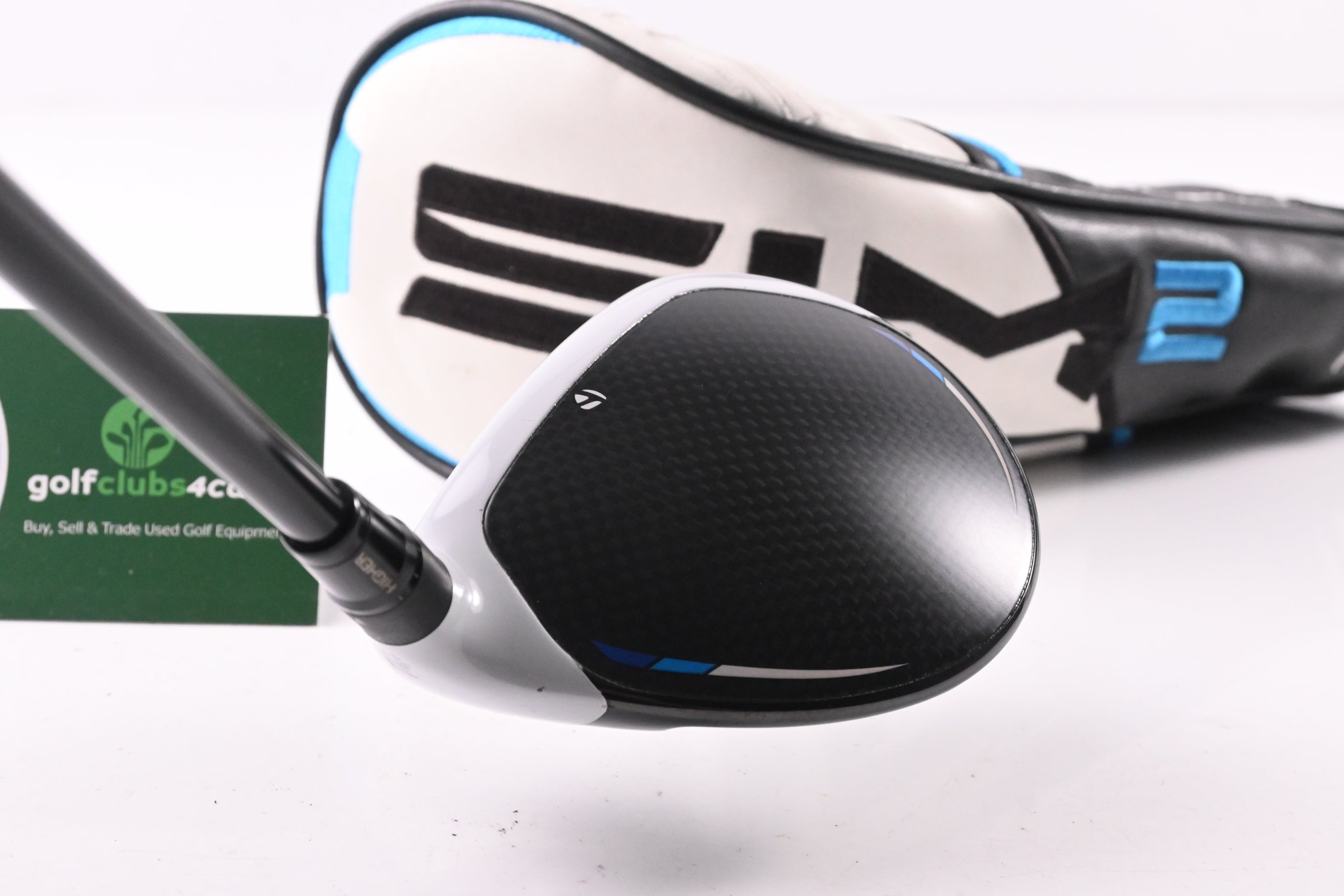 Taylormade SIM2 Ti #3 Wood / 15 Degree / Stiff Flex Tensei AV RAW Blue 65 Shaft