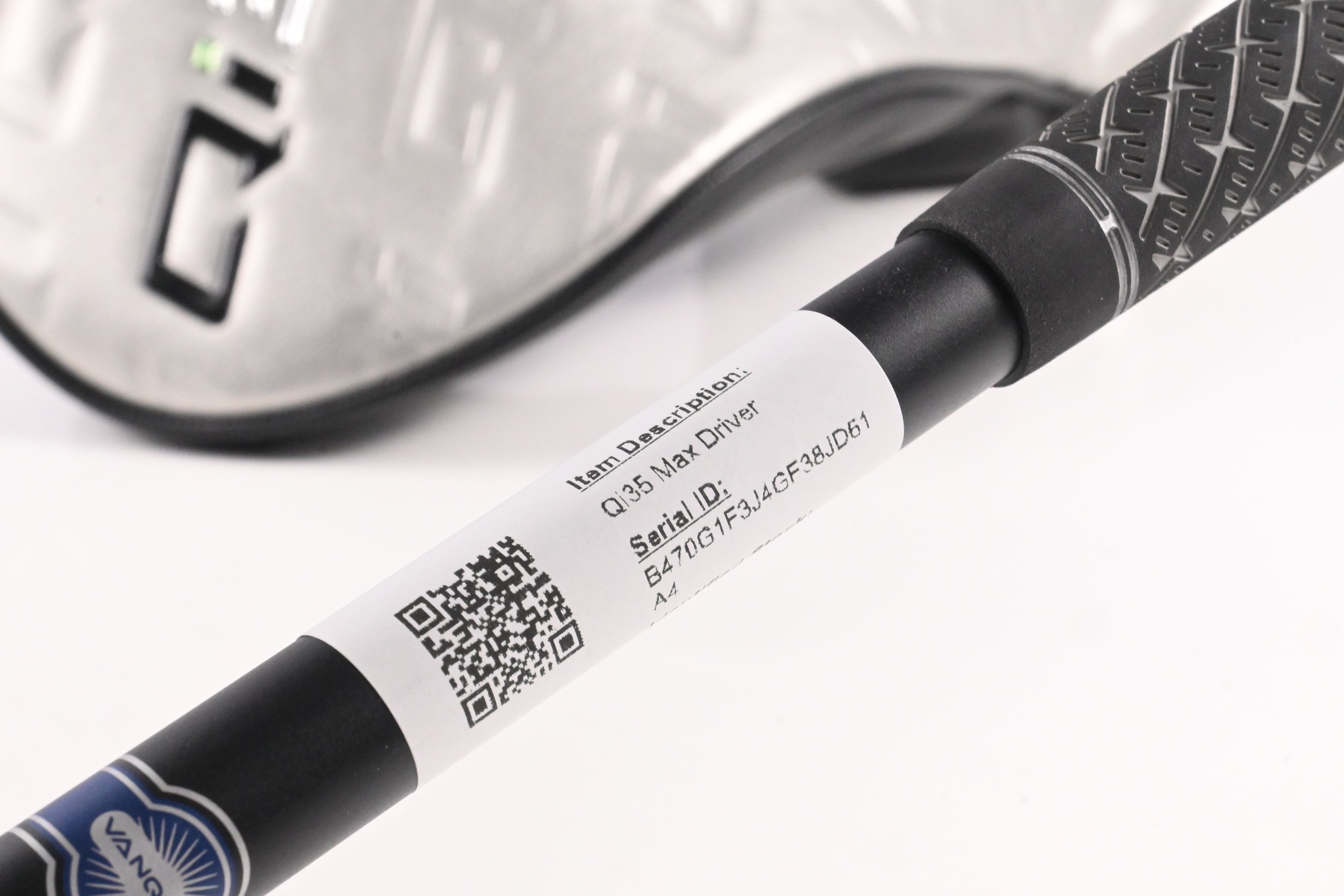 Taylormade Qi35 Max Driver / 10.5 Degree / Senior Flex Vanquish 4 Shaft