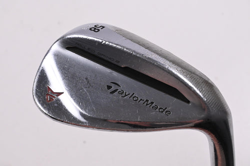 Taylormade Milled Grind 2 Chrome Lob Wedge / 58 Degree / Stiff Flex Dynamic Gold S200