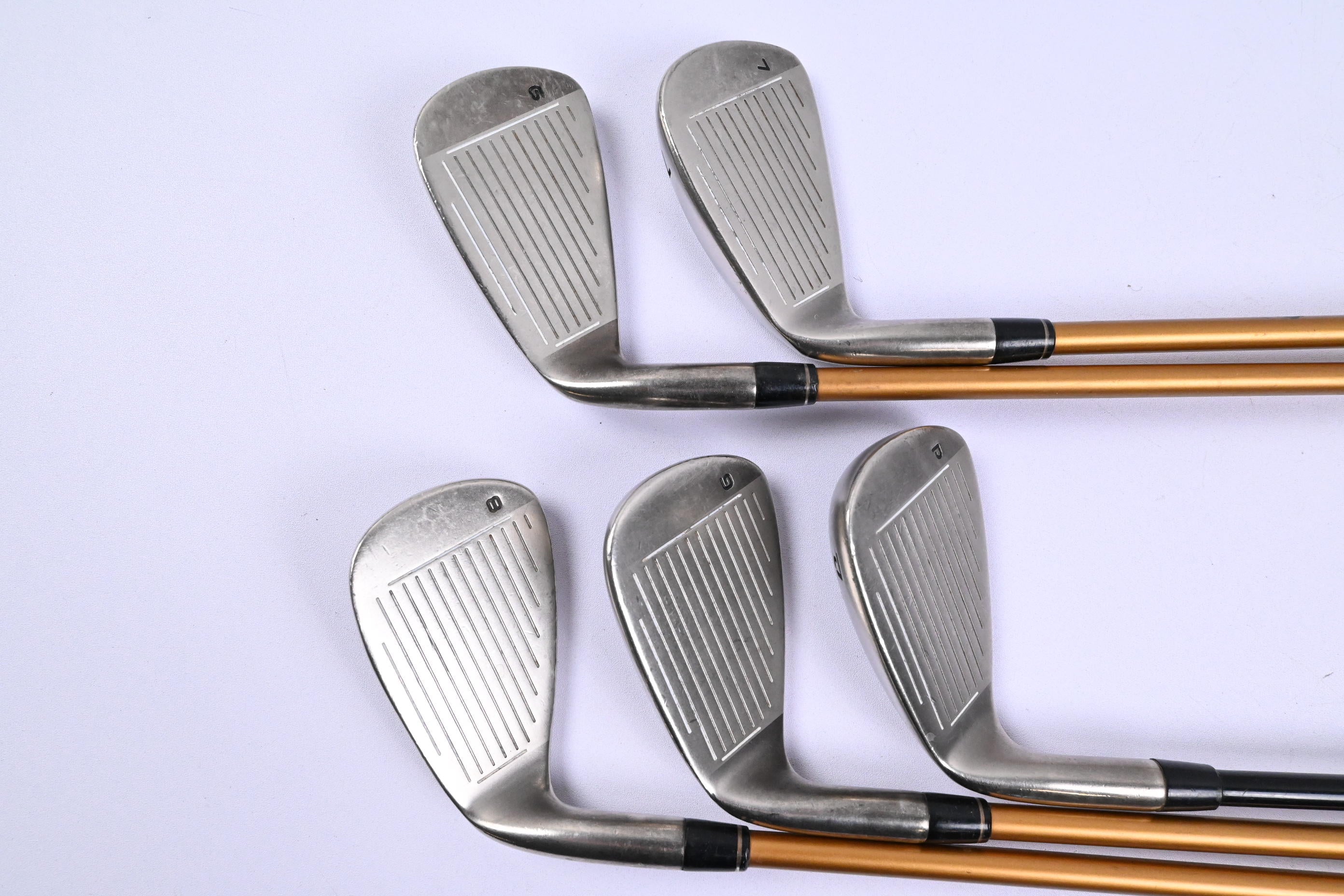 Benross Gold Speed Irons / 7-PW+GW / Senior Flex Aldila Gold Speed Shafts