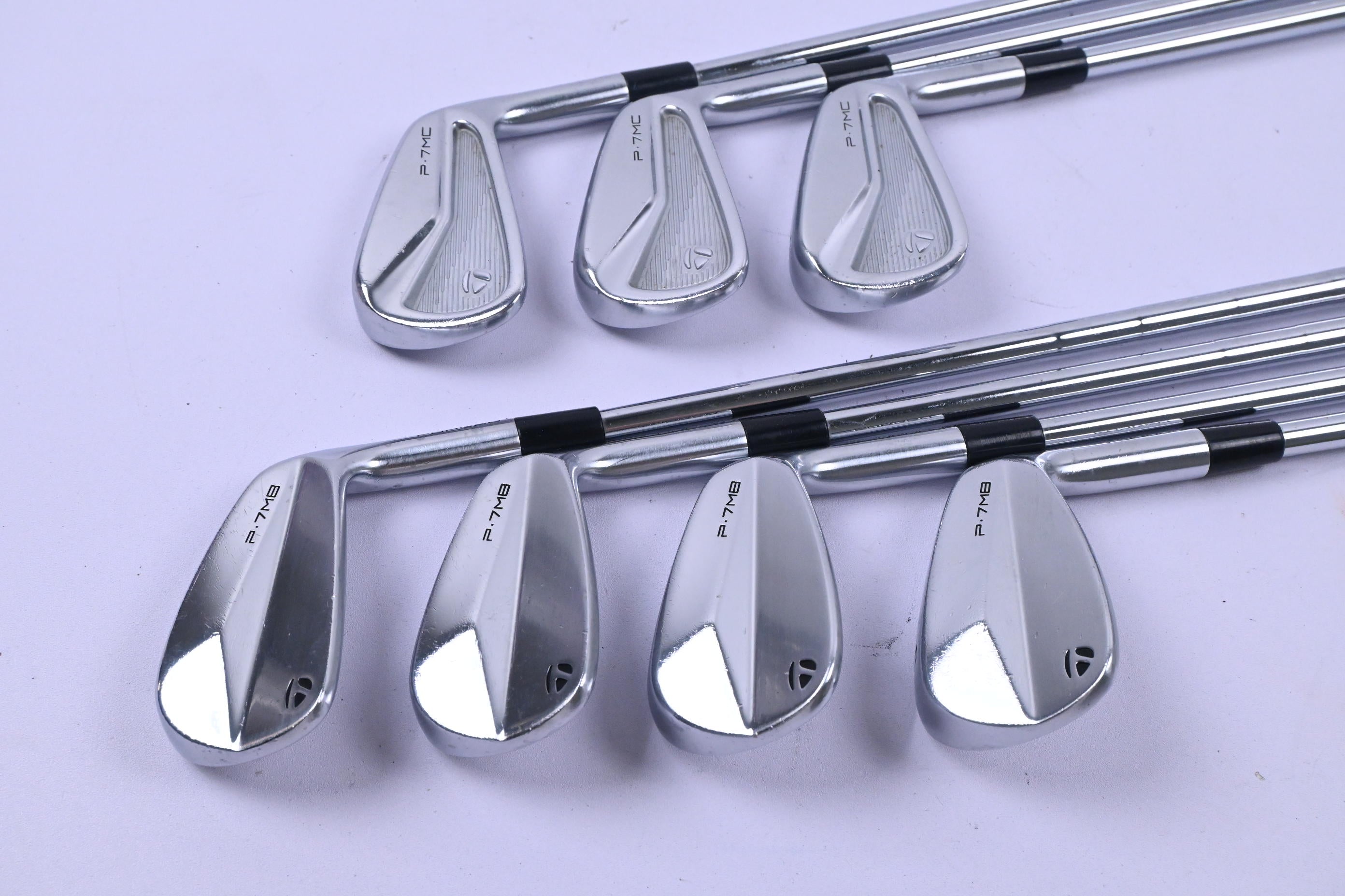 Taylormade P7MB/P7MC 2020 Combo Irons / 4-PW / Stiff Flex KBS Tour 90 Shafts
