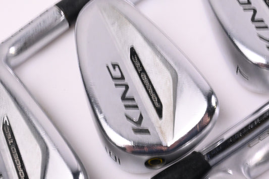 Cobra King Forged Tec 2020 Irons / 5-PW / Stiff Flex KBS $-Taper Lite Shafts