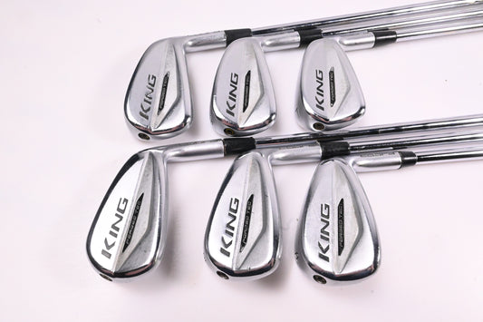 Cobra King Forged Tec 2020 Irons / 5-PW / Stiff Flex KBS $-Taper Lite Shafts