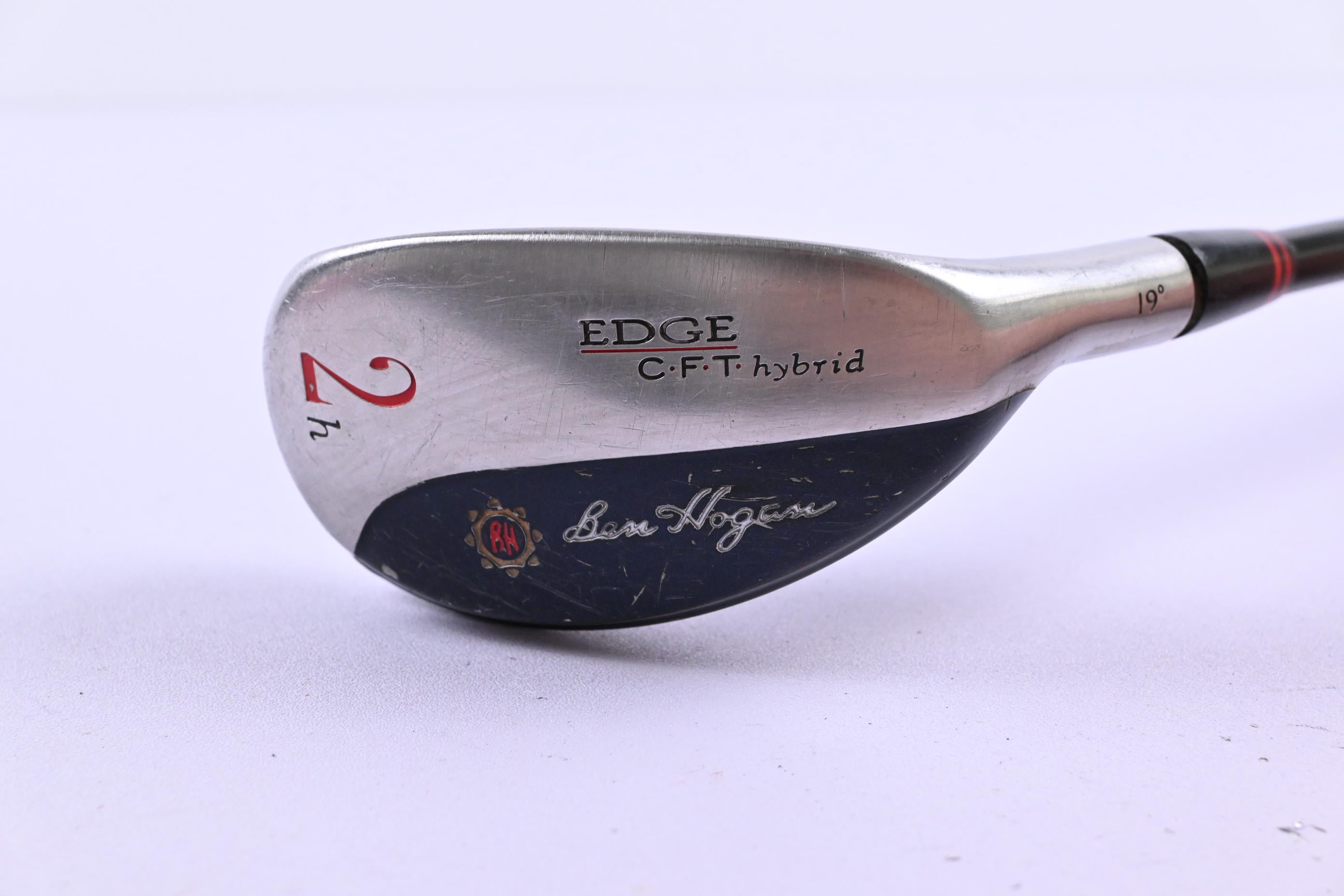 Ben Hogan Edge CFT #2 Hybrid / 19 Degree / Stiff Flex Apex Edge Shaft