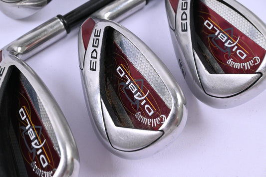 Callaway Diablo Edge Irons / 7-PW+SW / Senior Flex Callaway Diablo Shafts