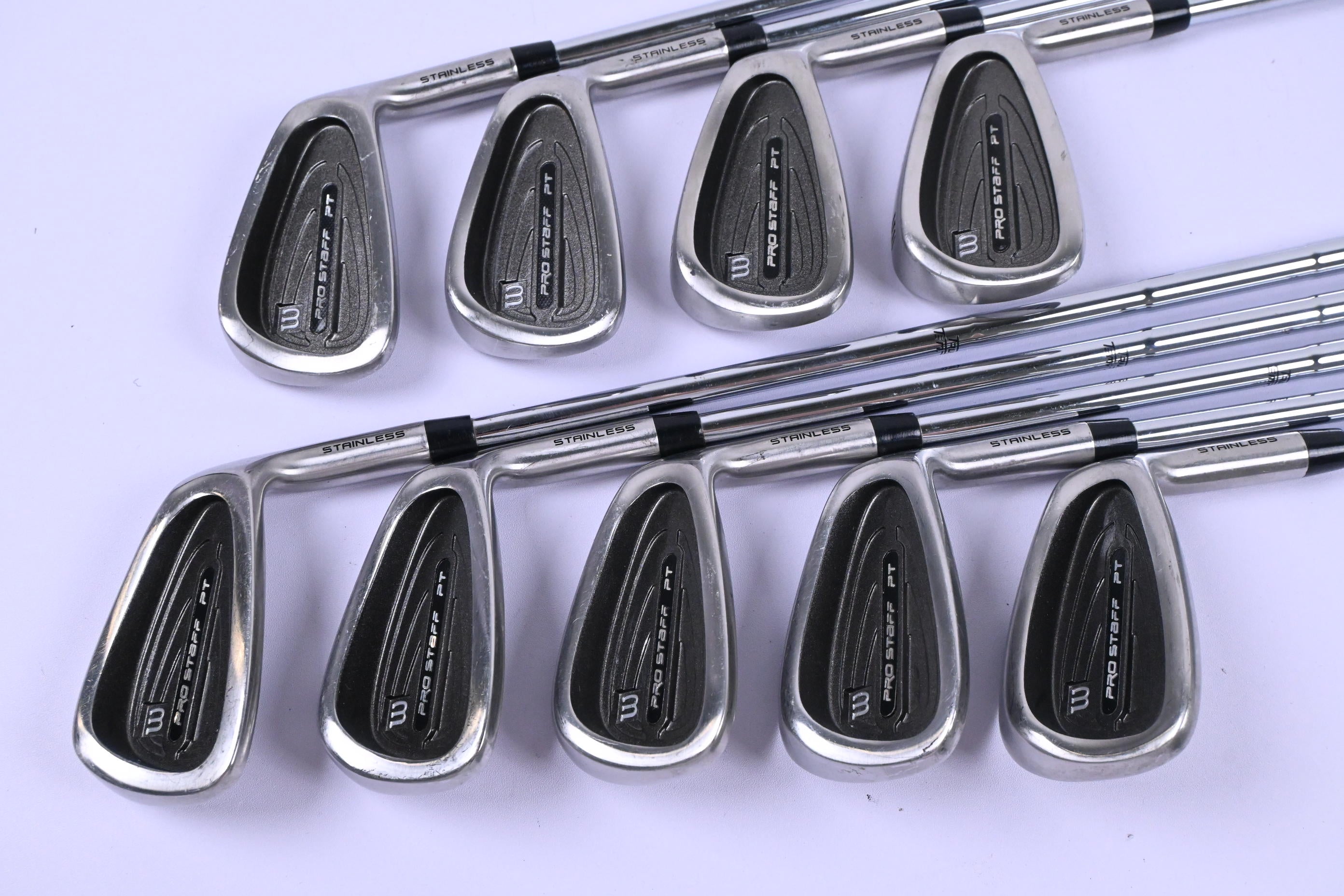 Wilson Pro Staff PT Irons / 3-PW+SW / Regular Flex Wilson Prostaff PT Shafts