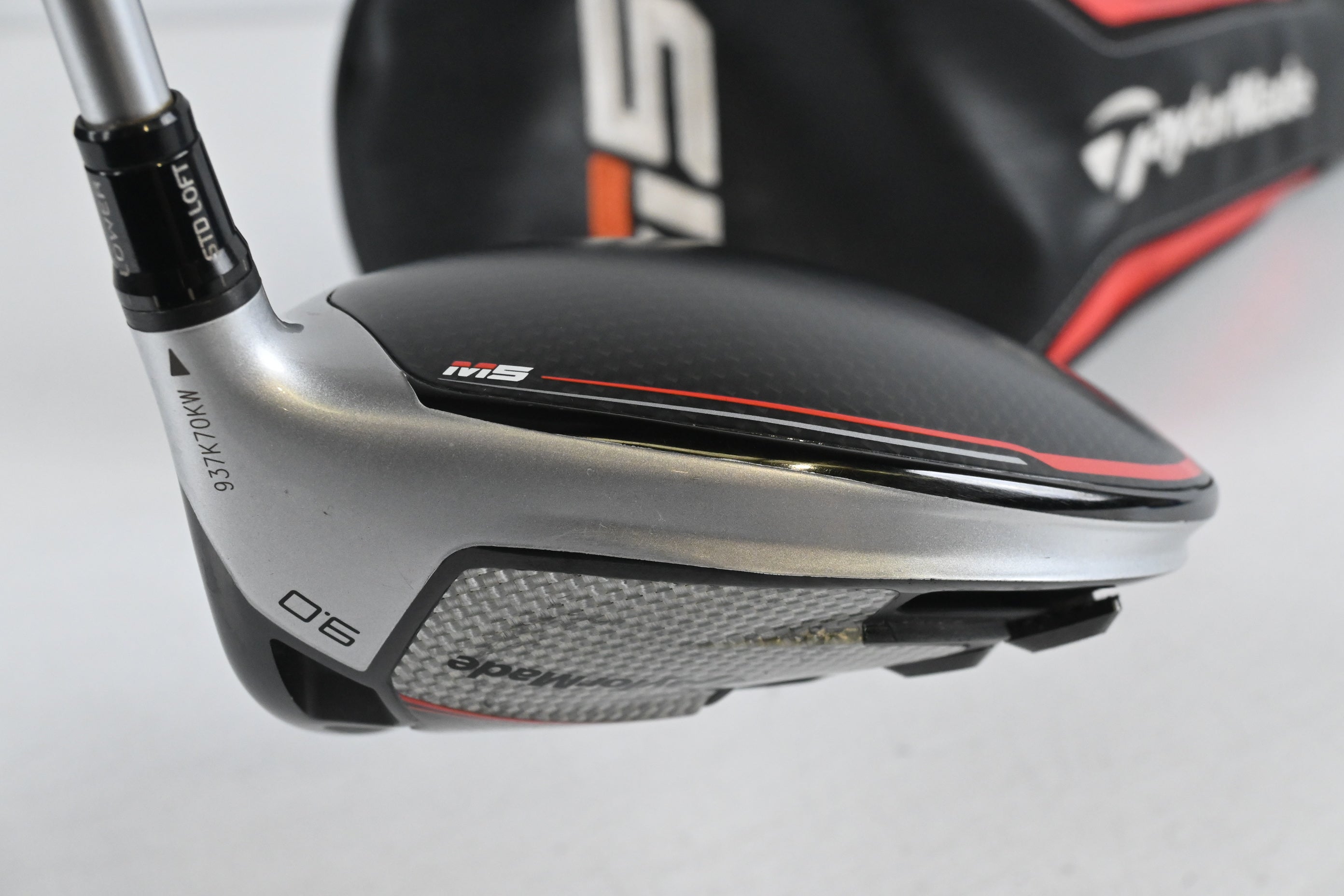Taylormade M5 Driver / 9 Degree / Stiff Flex Tensei CK Red 60 Shaft