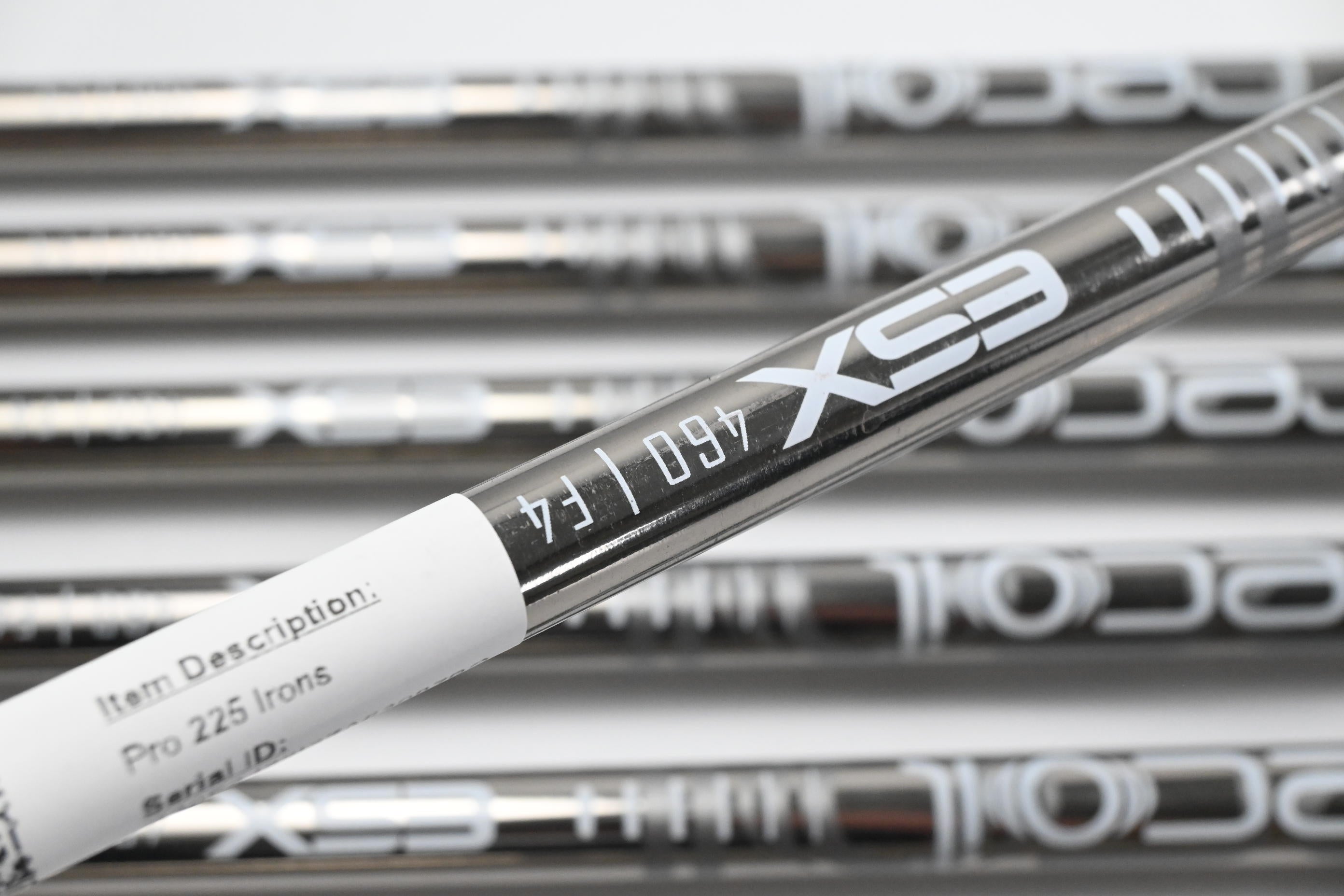 Mizuno Pro 225 Irons / 4-PW / Stiff Flex UST Recoil ESX 460 Shafts