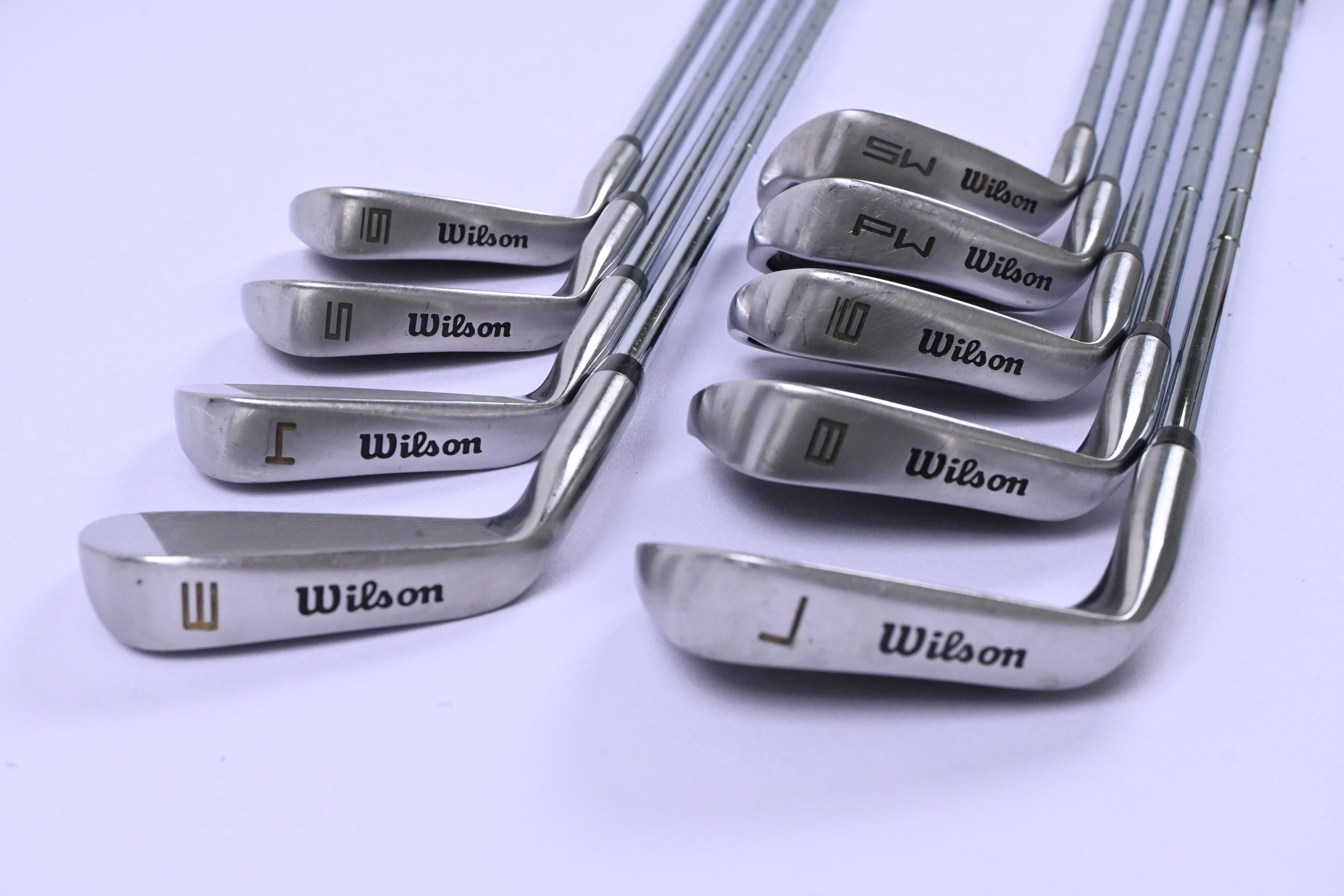 Wilson Pro Staff PT Irons / 3-PW+SW / Regular Flex Wilson Prostaff PT Shafts
