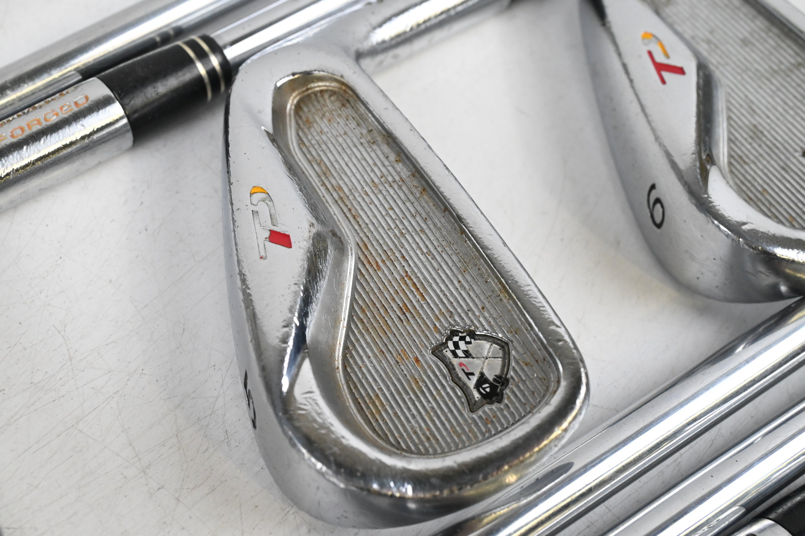Taylormade TP Forged Japan 2008 Irons / 3-PW / Regular Flex Dynamic Gold Shafts