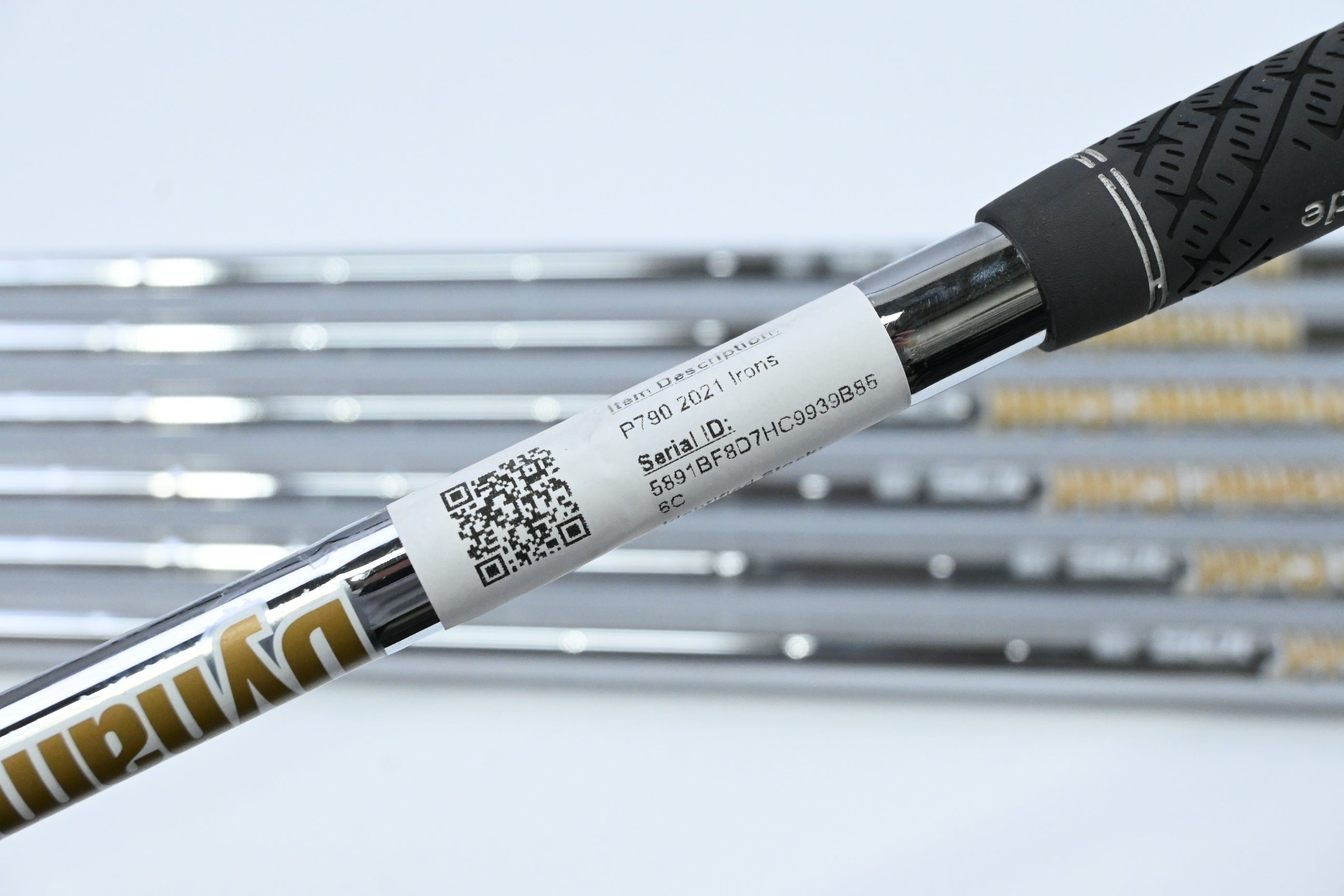 Taylormade P790 2021 Irons / 4-PW / Stiff Flex Dynamic Gold 105 S300 Shafts
