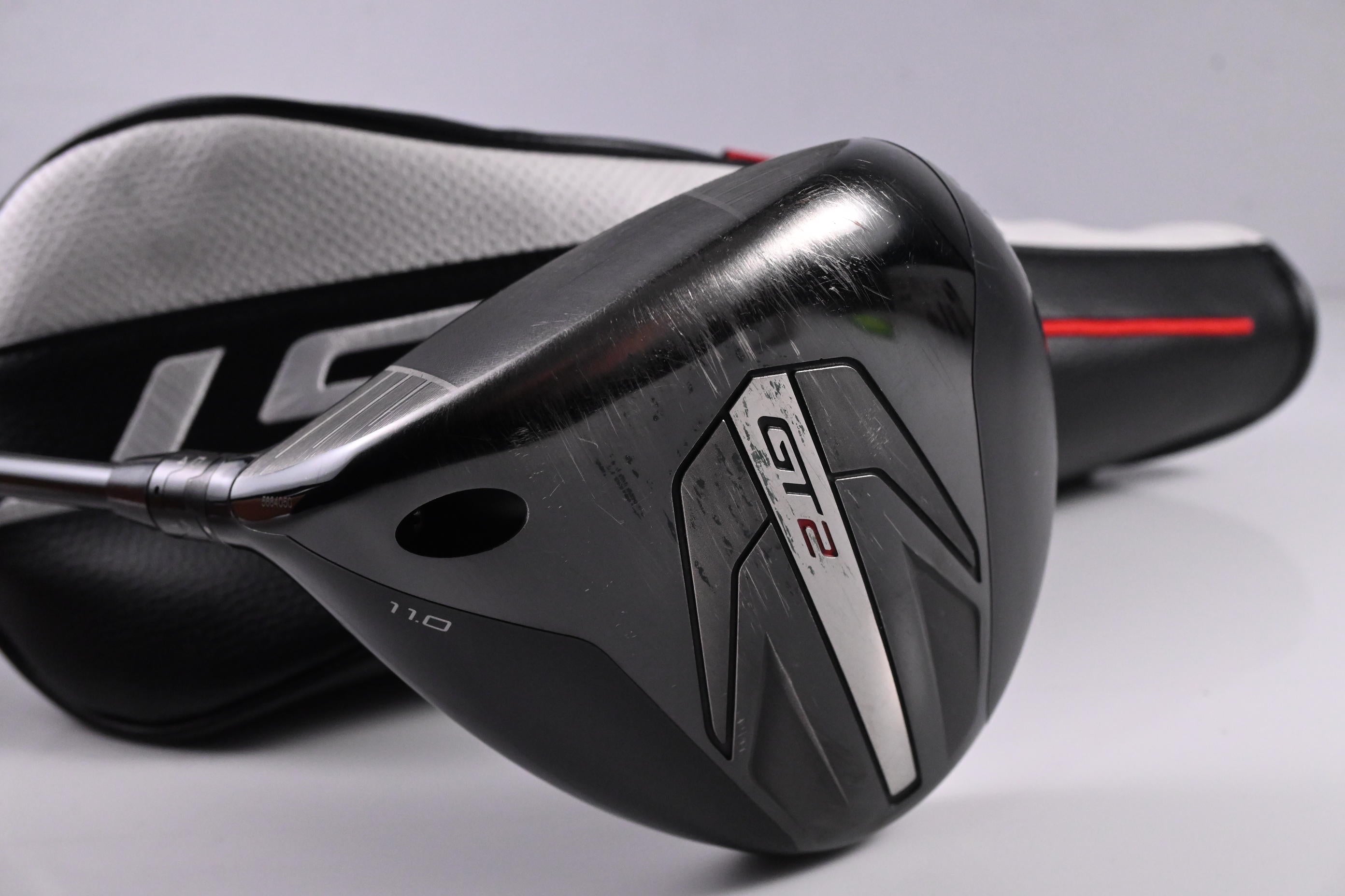 Left Hand Titleist GT2 Driver / 11 Degree / Stiff Flex HZRDUS Gen4 Black 60