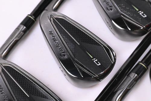 Taylormade Qi Gunmetal Edition Irons / 4-PW / Stiff Flex KBS MAX MT 85 Shafts