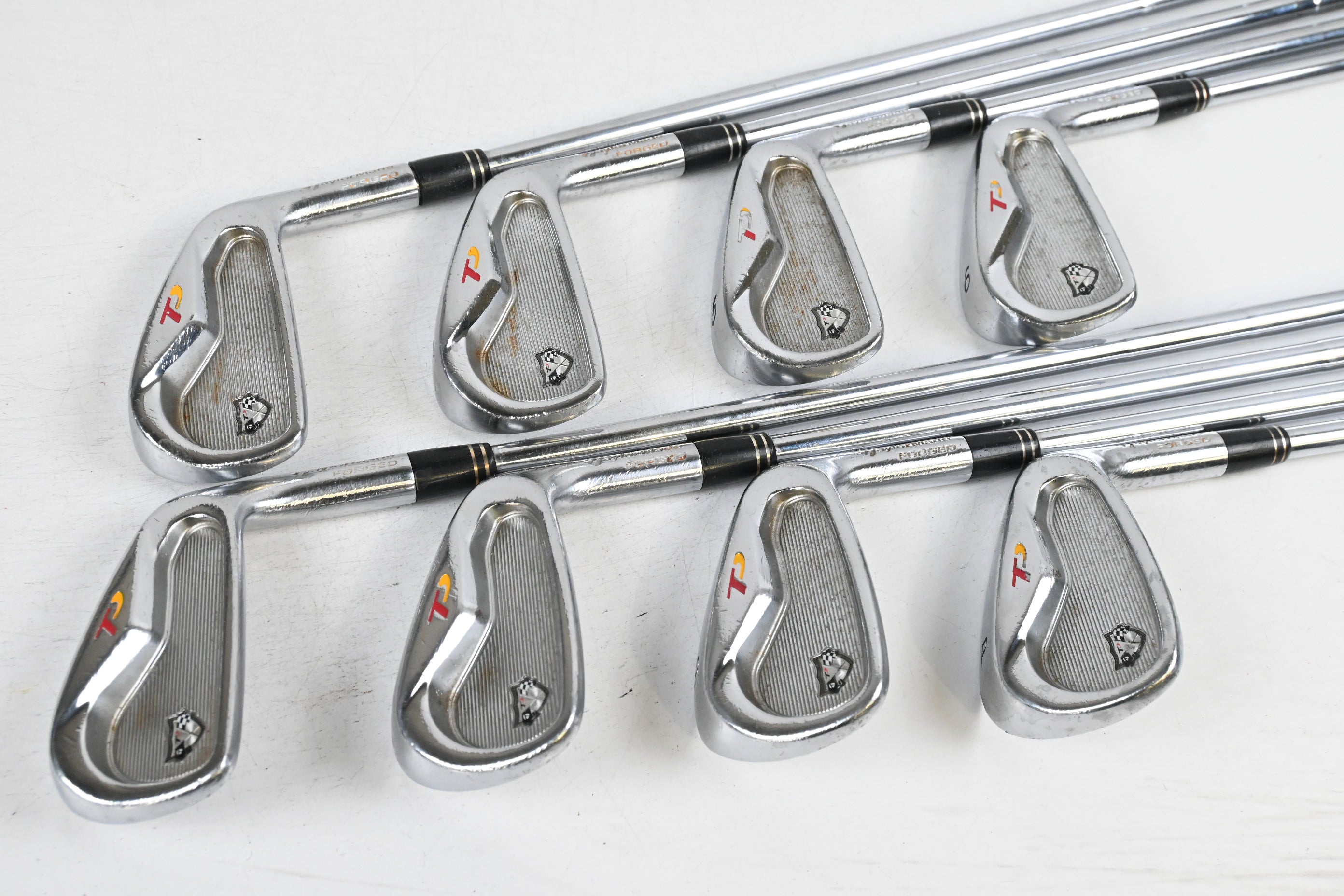Taylormade TP Forged Japan 2008 Irons / 3-PW / Regular Flex Dynamic Gold Shafts