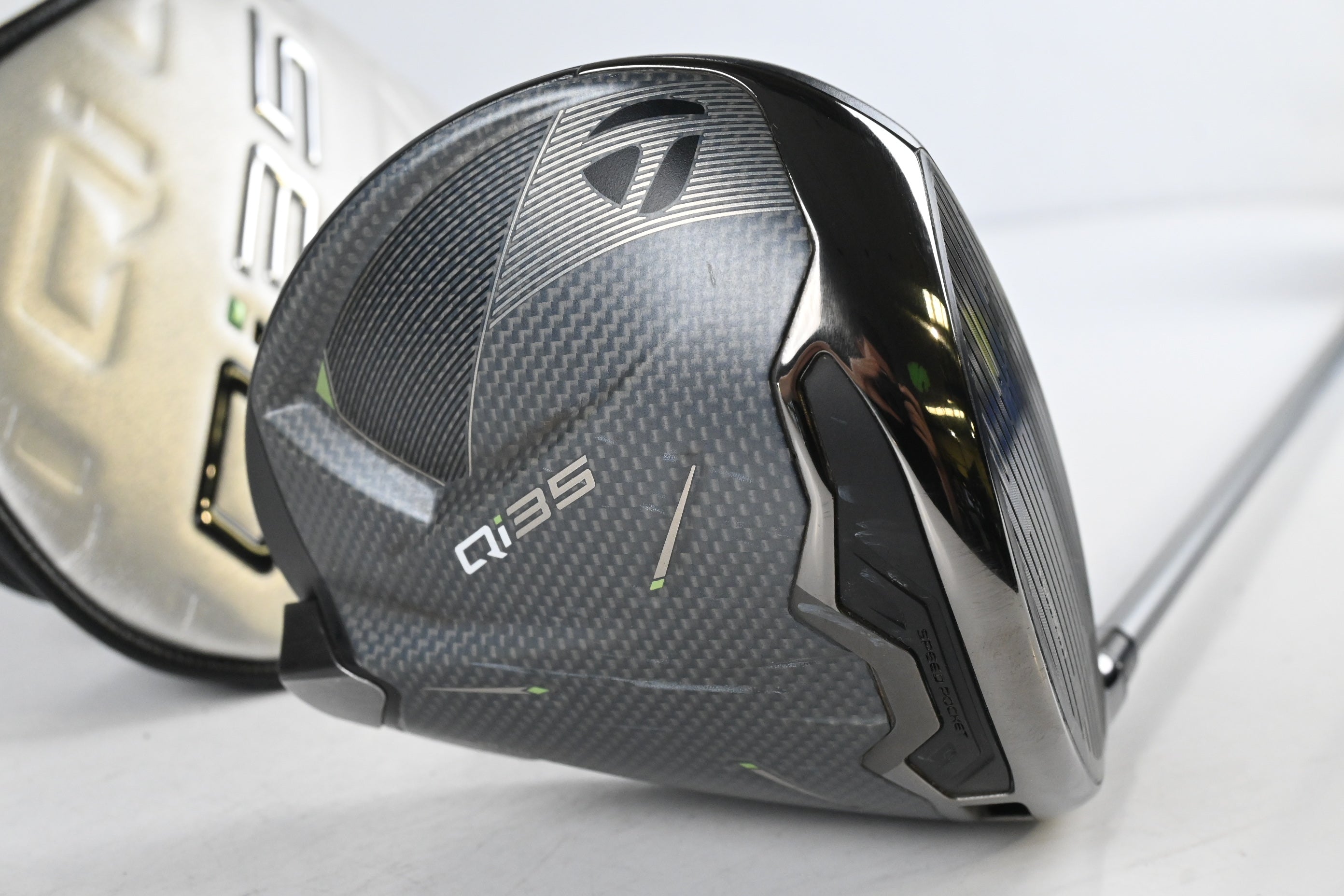 Taylormade Qi35 Max Driver / 9 Degree / Stiff Flex Fujikura Air Speeder 50 Shaft