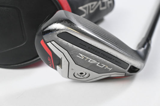 Taylormade Stealth Plus #3 Hybrid / 19.5 Degree / Regular Flex Hzrdus Smoke RDX