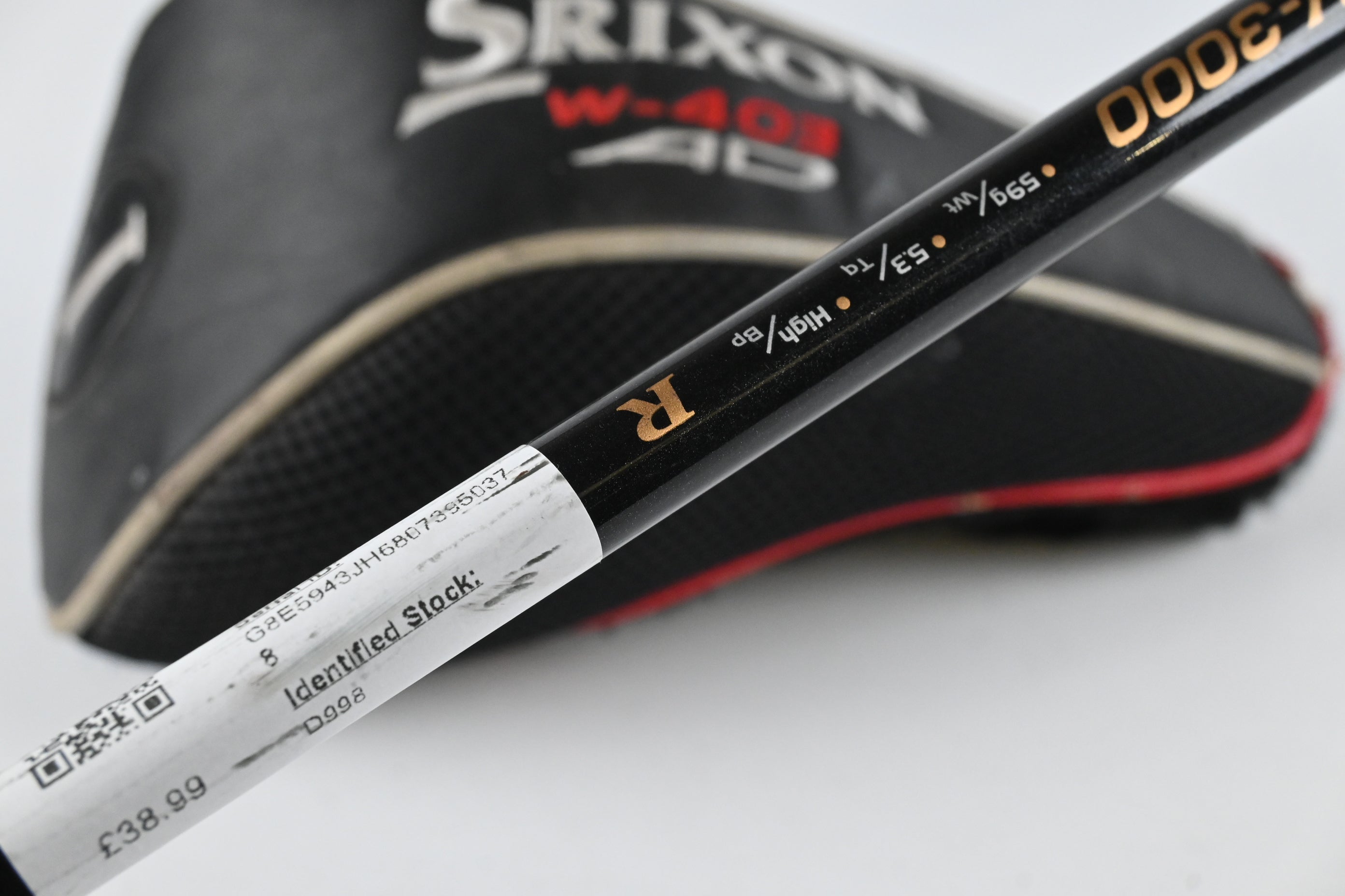 Srixon W-403 AD Driver / 10.5 Degree / Regular Flex Srixon SV-3000 59 Shaft