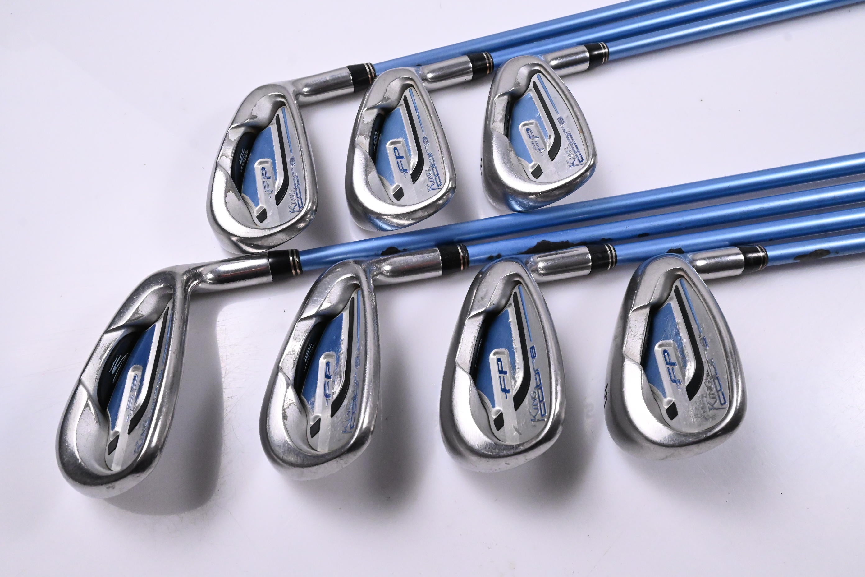 Ladies Cobra FP Irons / 6-PW+GW+SW / Ladies Flex Aldila VS Proto-HL 50 Shafts
