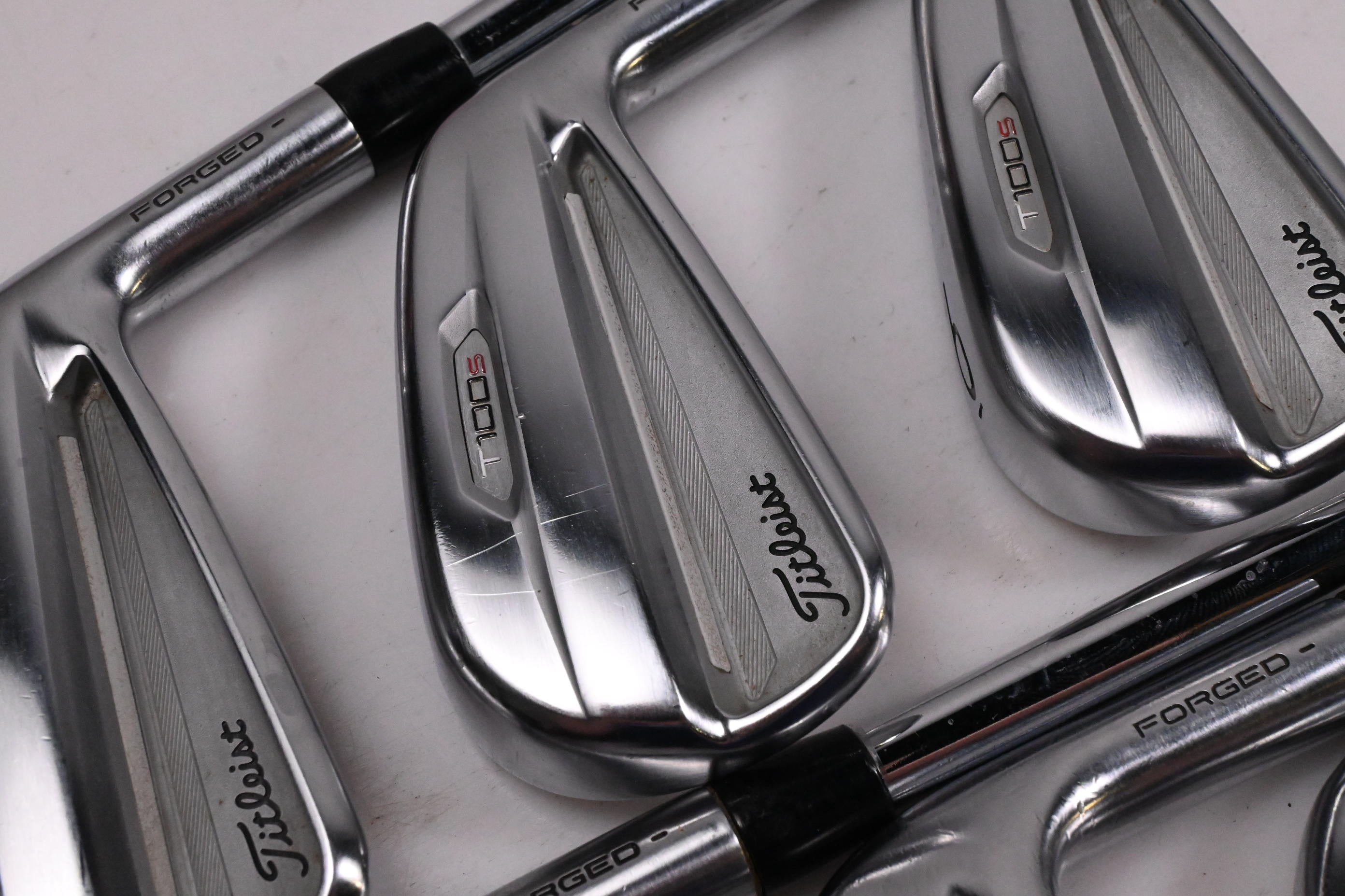 Titleist T100.S 2021 Irons / 4-PW / Stiff Flex Oban CT-115 Shafts