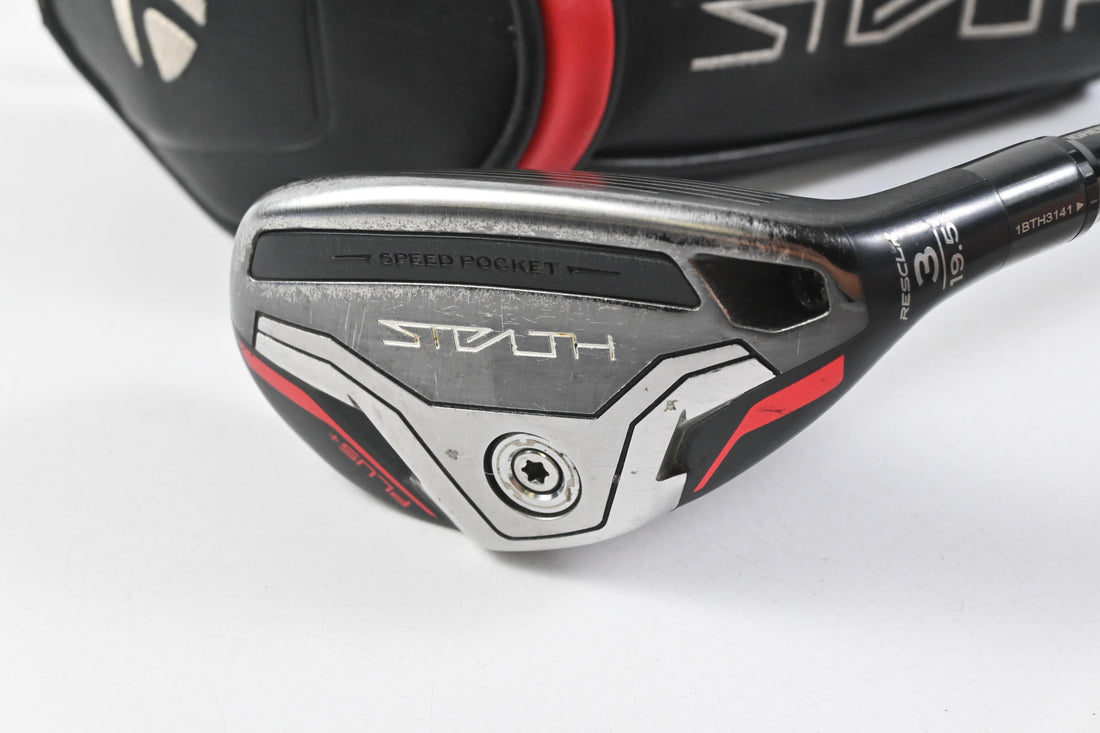 Taylormade Stealth Plus #3 Hybrid / 19.5 Degree / Regular Flex Hzrdus Smoke RDX