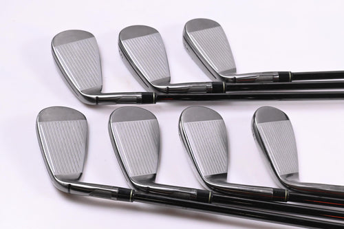 Taylormade Qi Gunmetal Edition Irons / 4-PW / Stiff Flex KBS MAX MT 85 Shafts