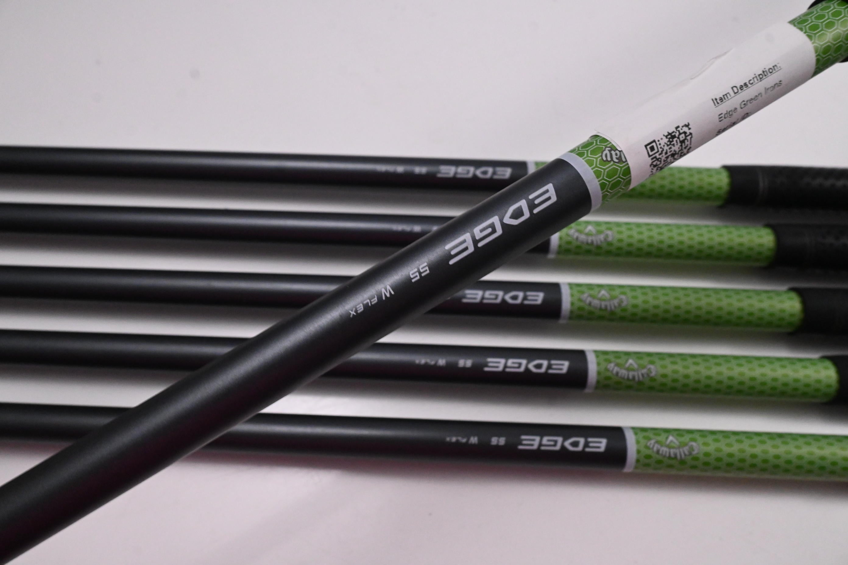 Ladies Callaway Edge Green Irons / 6-PW+SW / Ladies Flex Callaway Edge 55 Shafts