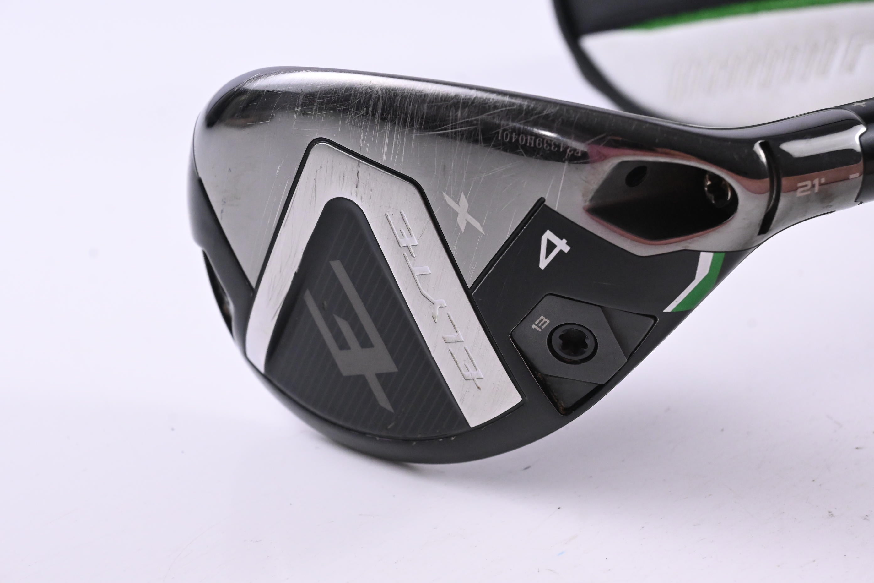Callaway Elyte X #4 Hybrid / 21 Degree / Regular Flex Denali Charcoal 60 Shaft