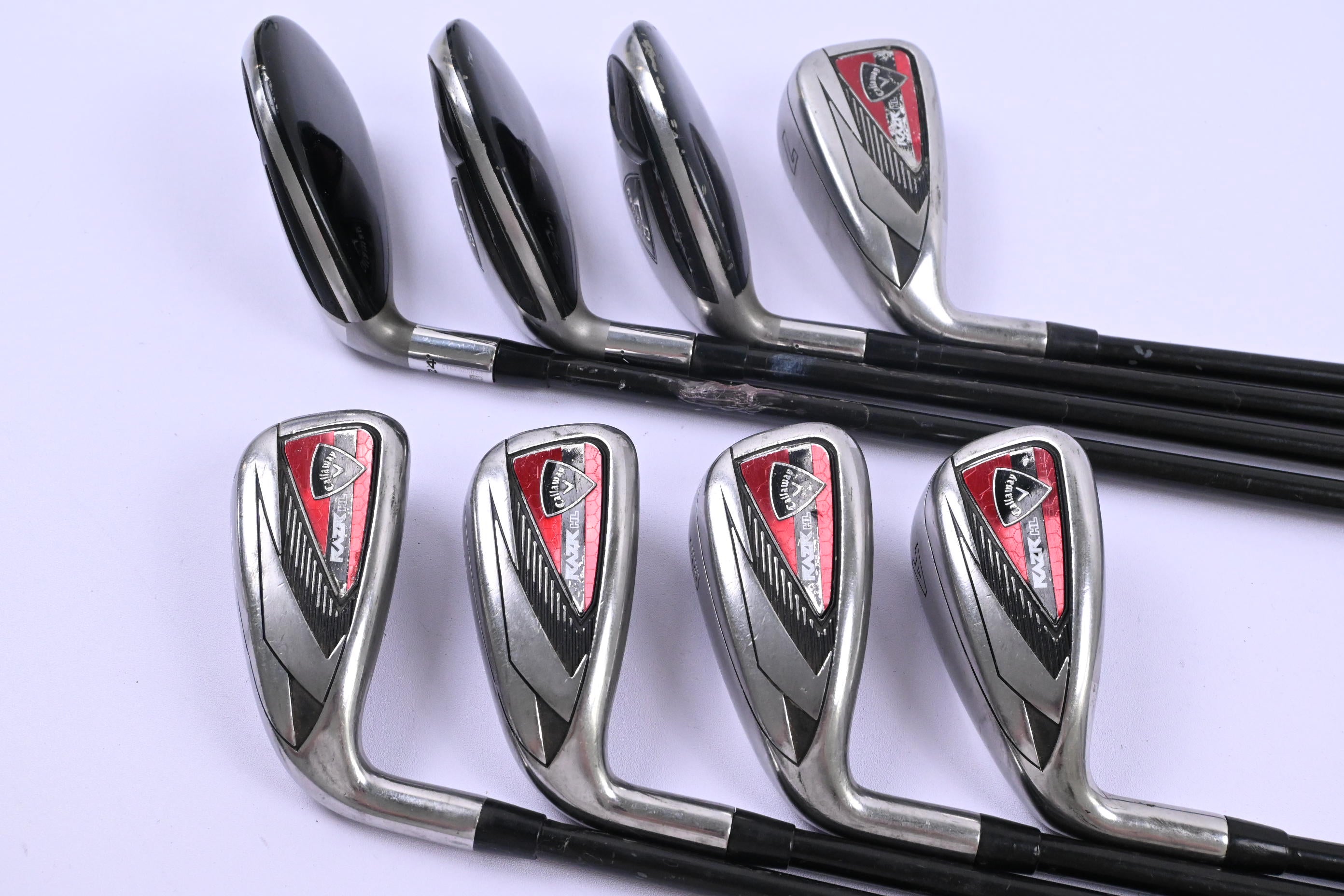 Callaway RAZR HL Irons / 4-PW+GW / Regular Flex Callaway RAZR Shafts