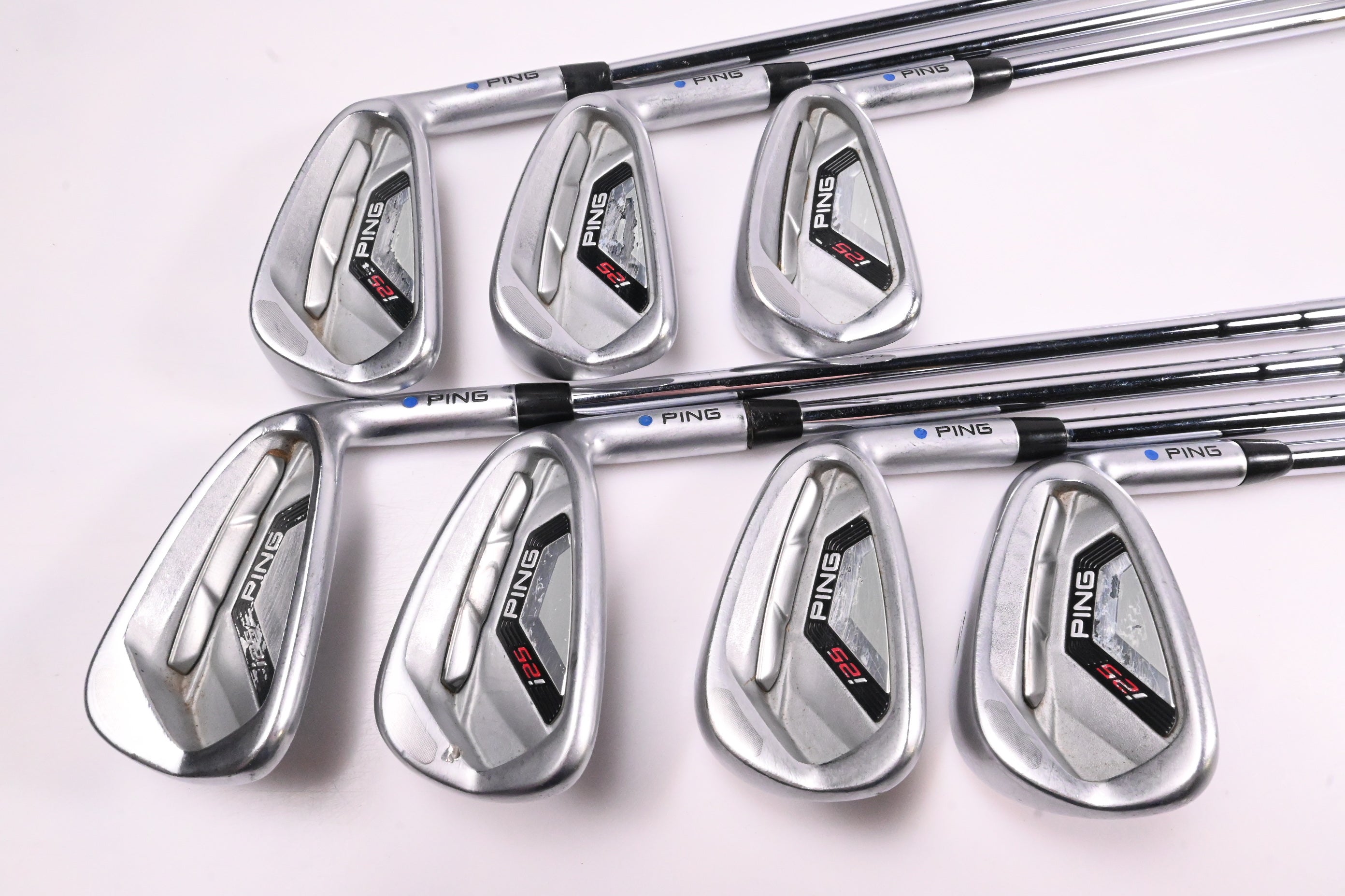 Ping i25 Irons / 4-PW / Blue Dot / Regular Flex Ping CFS Shafts