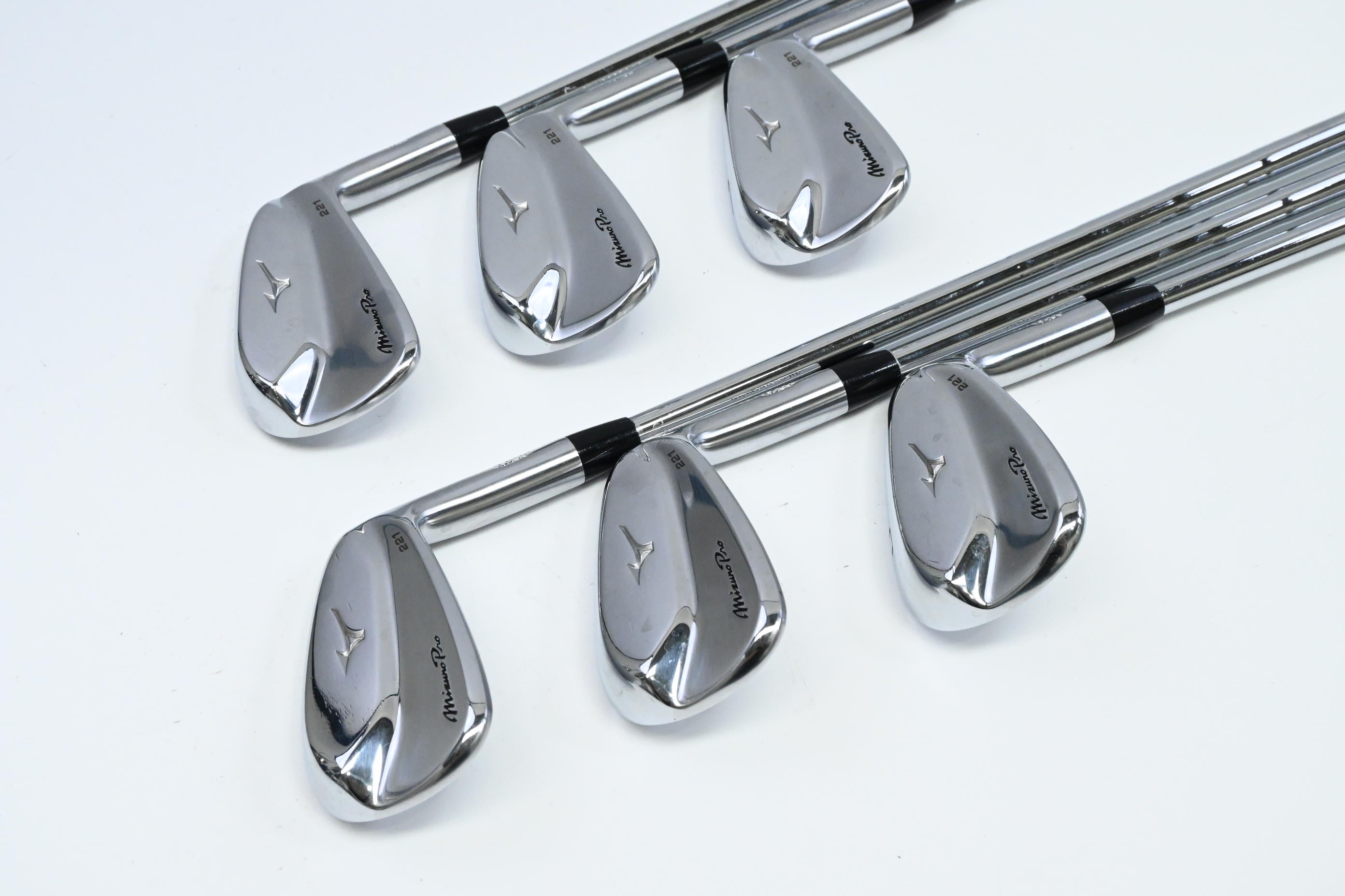 Mizuno Pro 221 Irons / 5-PW / Stiff Flex Steel Shafts