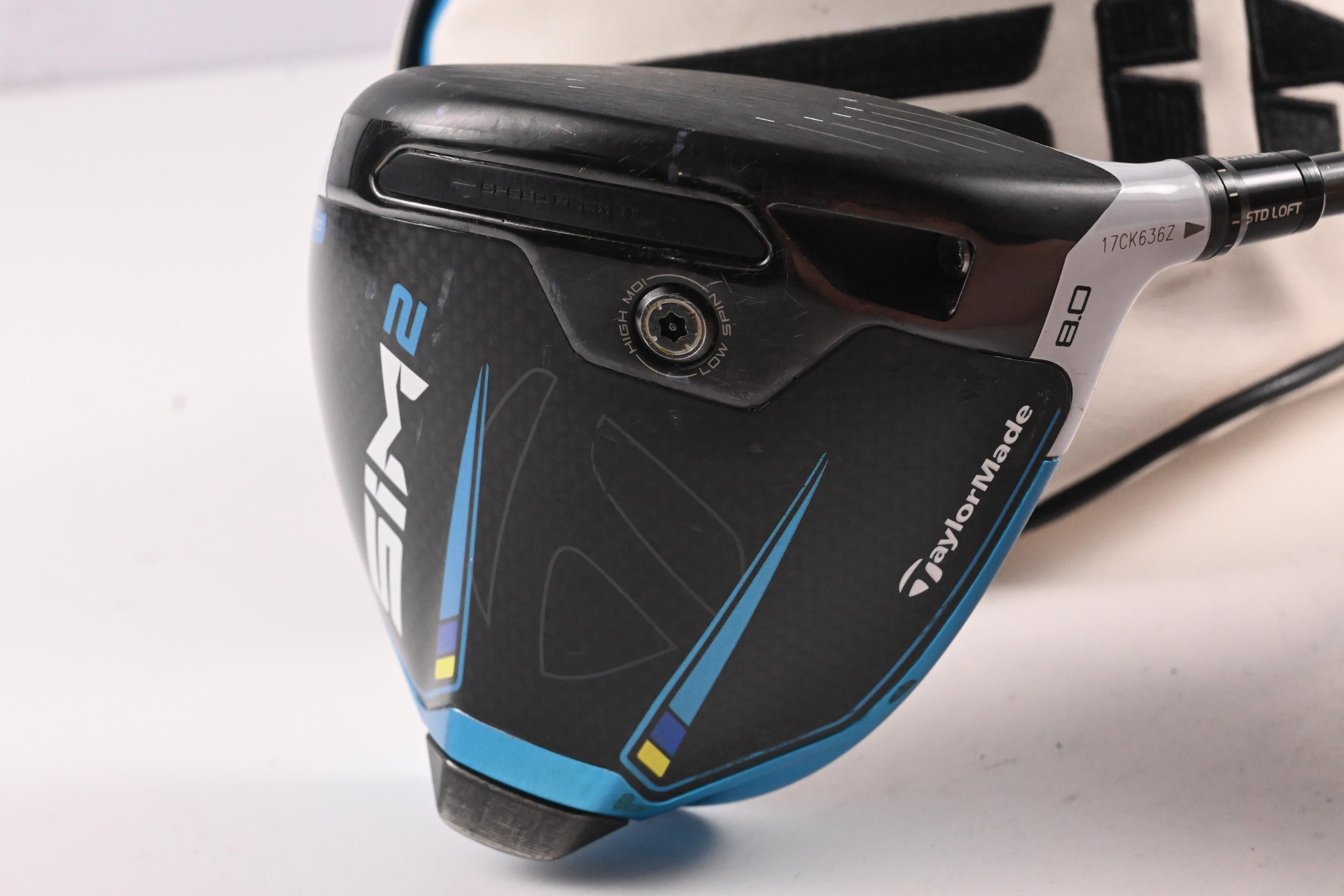 Taylormade SIM2 Driver / 8 Degree / X-Flex Project X Even Flow Riptide 70 Shaft