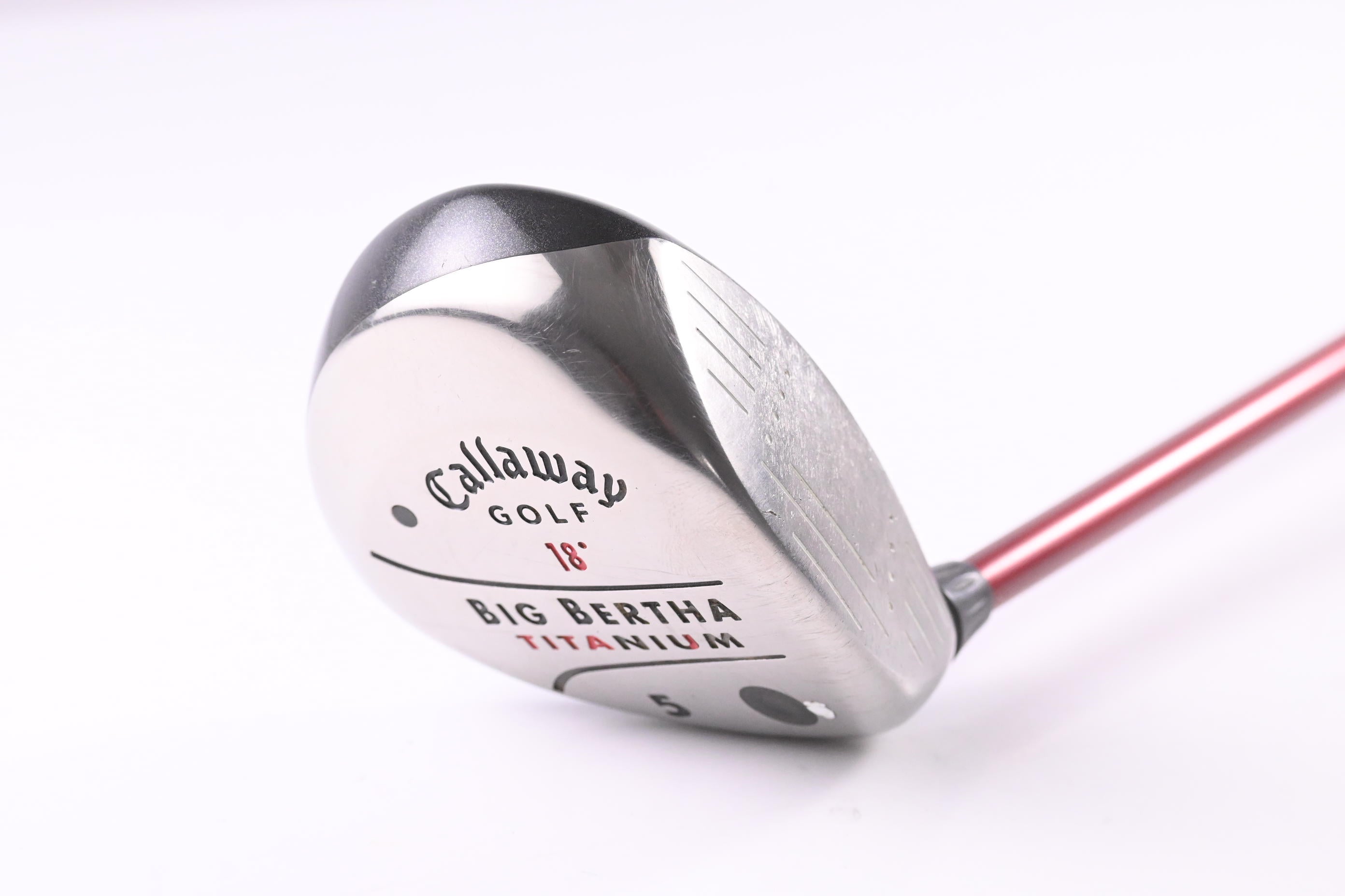 Callaway Big Bertha Titanium #5 Wood / 18 Degree / Regular Flex Callaway RCH 75