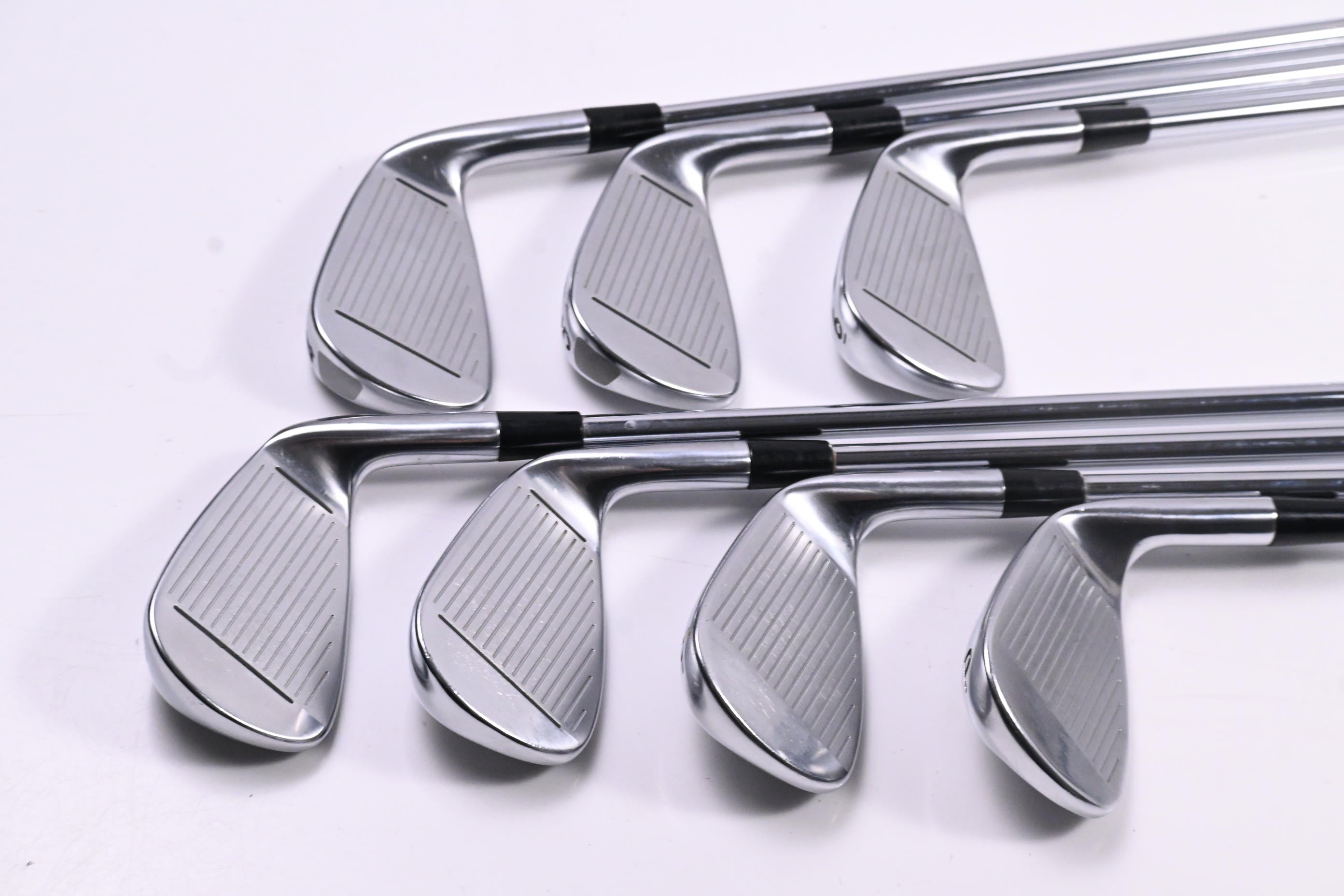 Left Hand Taylormade PSi Irons / 4-PW / Stiff Flex KBS Tour C-Taper 105 Shafts