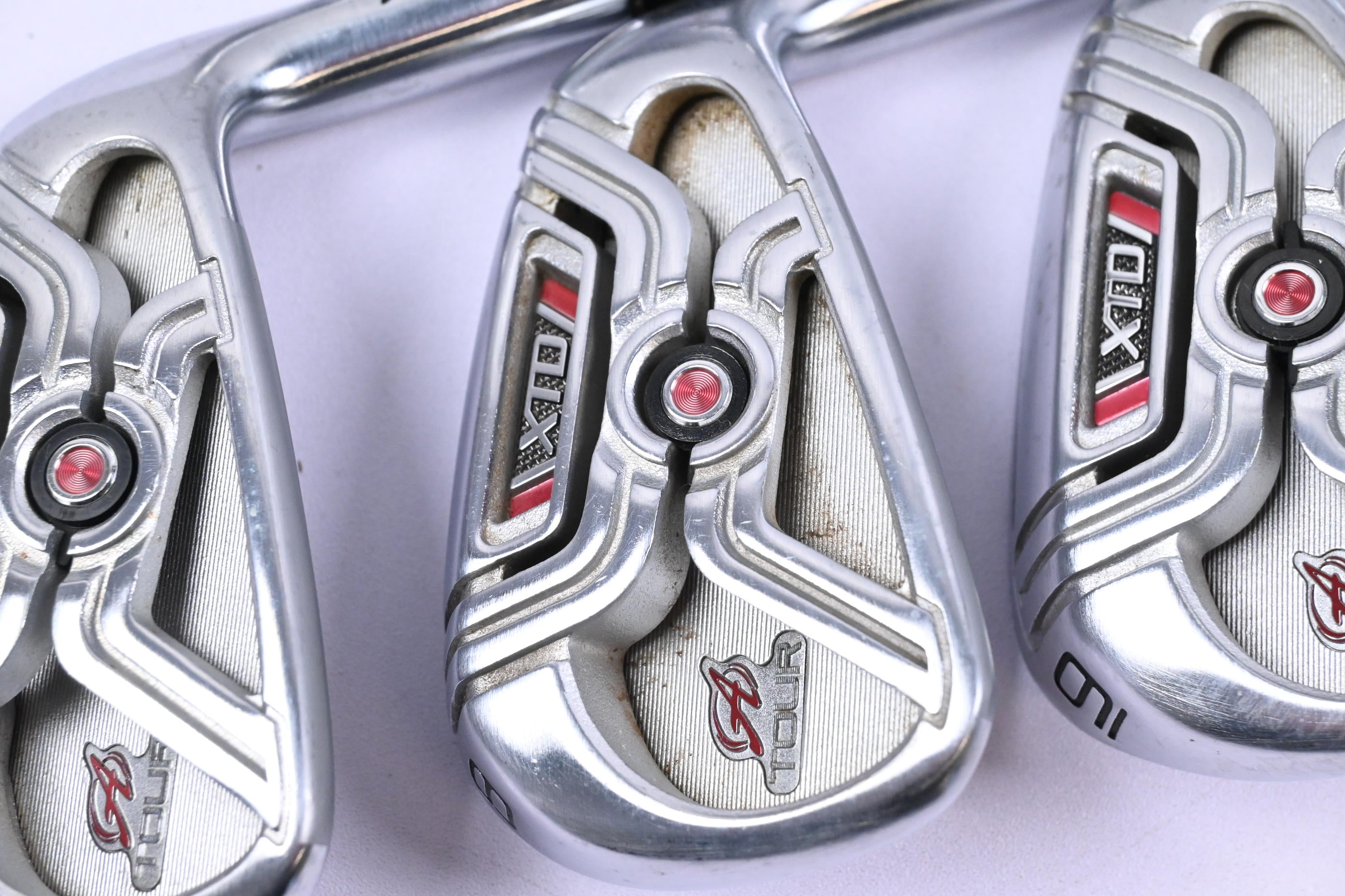 Adams XTD A Tour Silver Heads Irons / 4-PW / Regular Flex KBS Tour Shafts