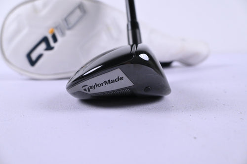 Taylormade Qi10 #4 Hybrid / 22 Degree / Stiff Flex HZRDUS Gen4 Black 80 Shaft